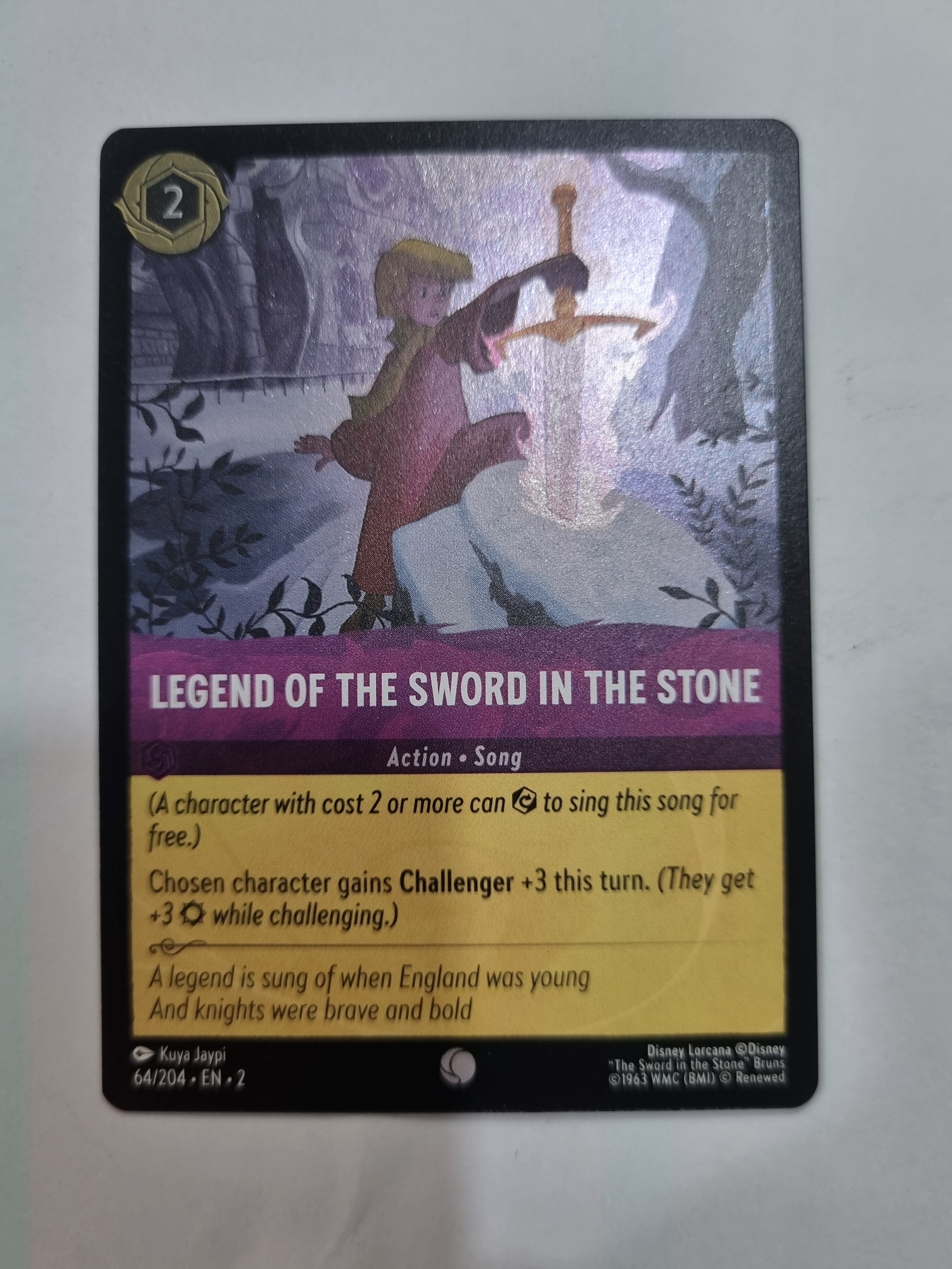 Lorcana - Floodborn - #64/204 - Coldfoil - Legend of the Sword in the Stone - Common