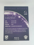 NRL 2025 Traders | Rising Stars | #RS24 | Lazarus Vaalepu | Storm