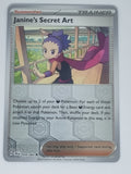 Pokemon TCG: Shrouded Fable uncommon reverse holo card - Janine's Secret Art.