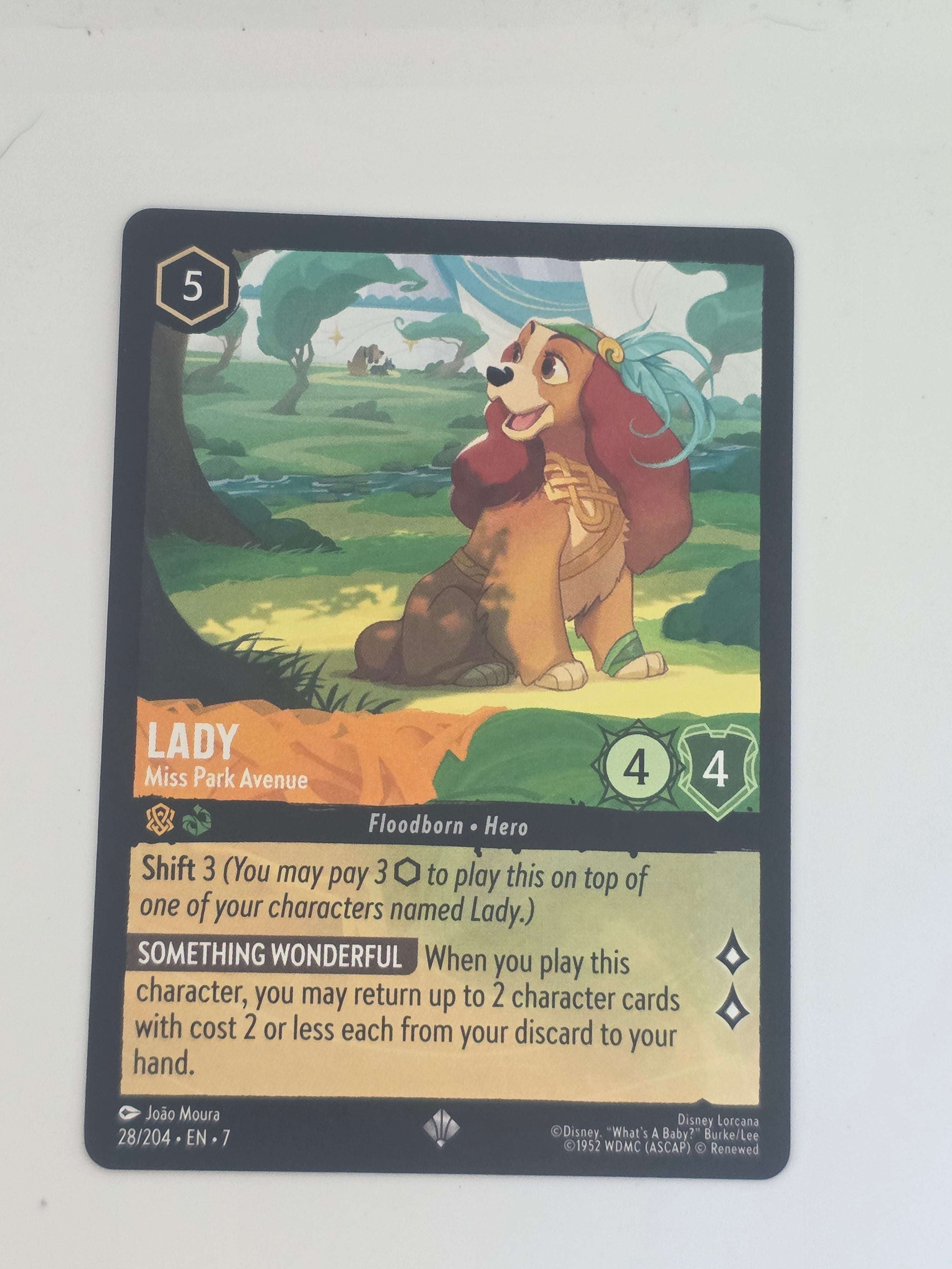 Lorcana | Archazia's Island | #28/204 | Lady - Miss Park Avenue | Super Rare