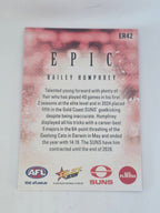 AFL Footy Stars 2025 | Epic Red | #ER42 | B. Humphrey | Gold Coast Suns