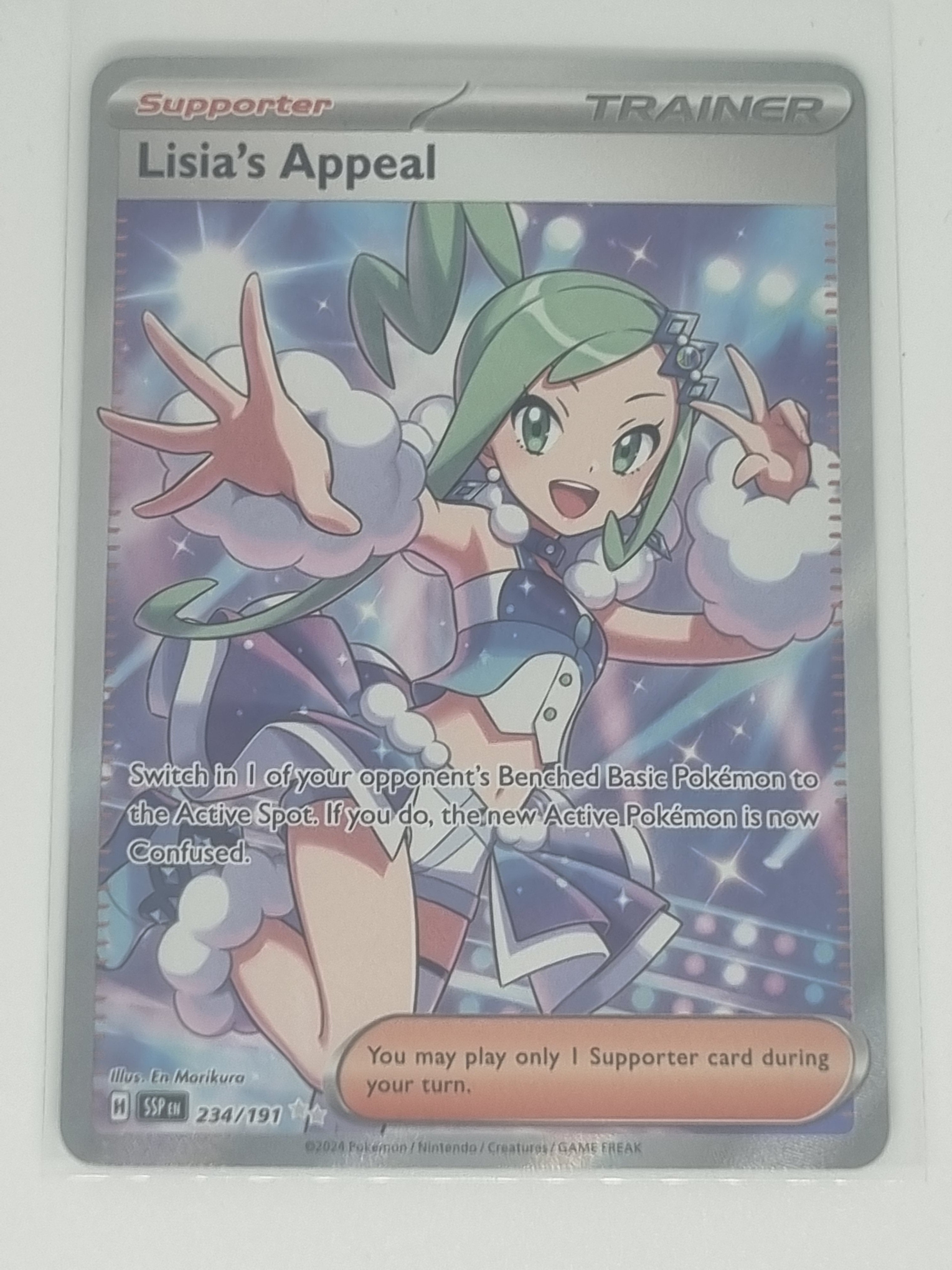 Pokemon TCG - Surging Sparks - #234/191 - Lisia's Appeal - Full Art