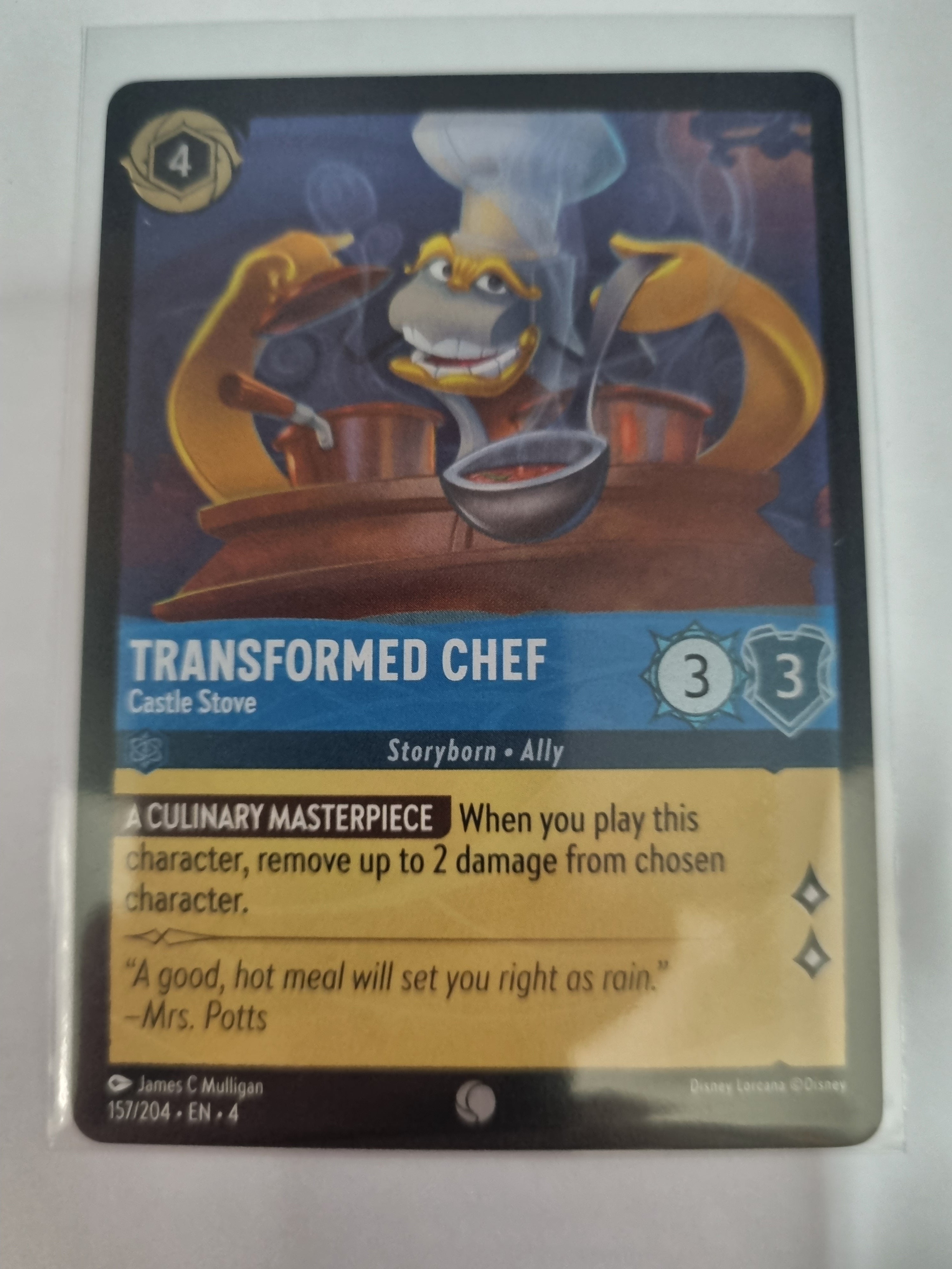 Ursula's Return - Coldfoil - Transformed Chef - Castle Stove - 157/204 - Common