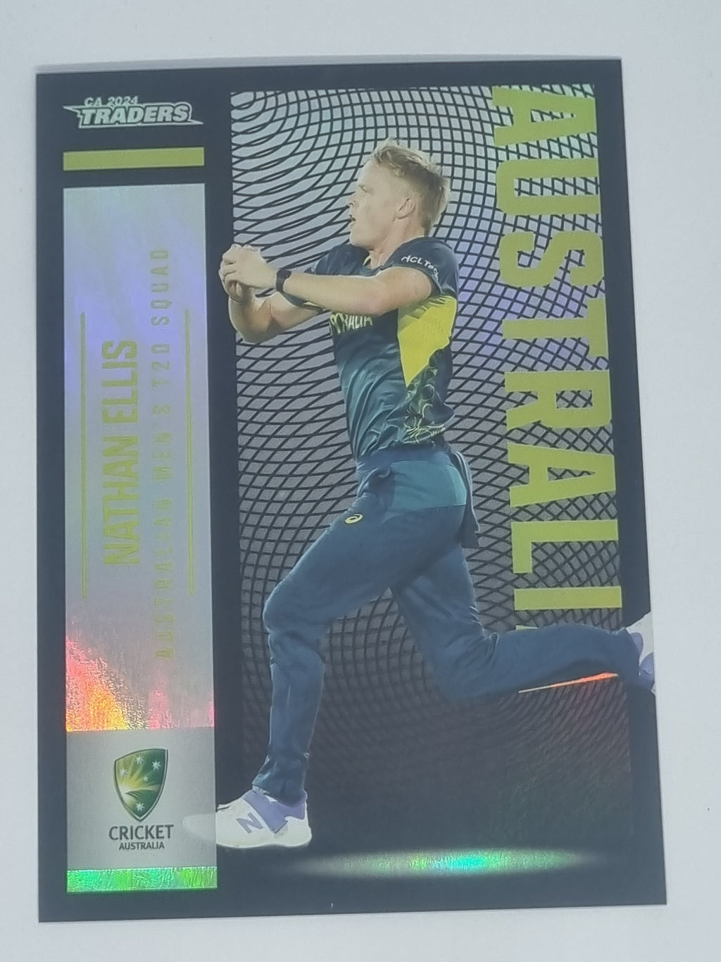 2024-25 LUXE Cricket Traders - Parallel - #P020 - Nathan Ellis - Aust T20