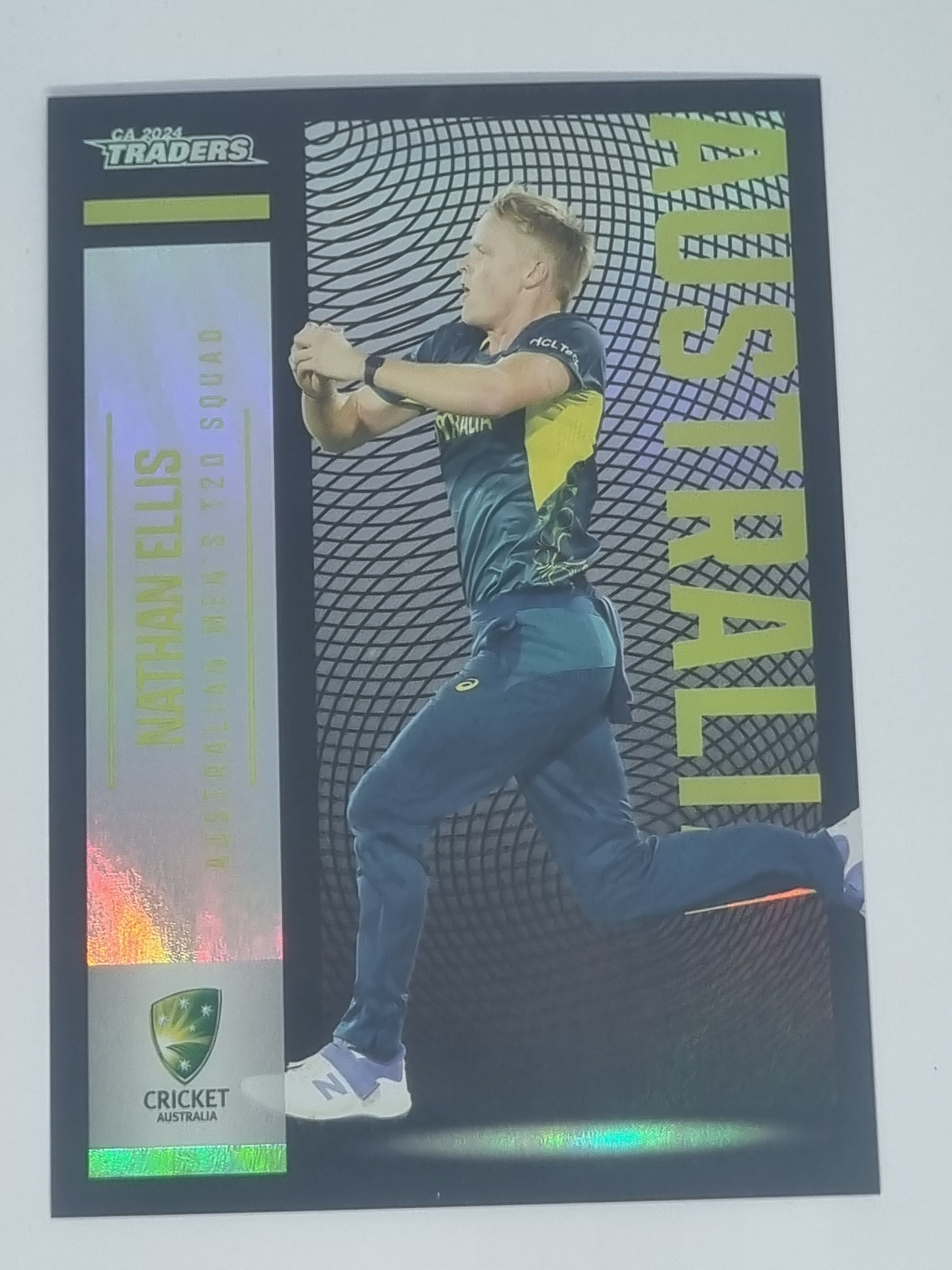 2024-25 LUXE Cricket Traders - Parallel - #P020 - Nathan Ellis - Aust T20