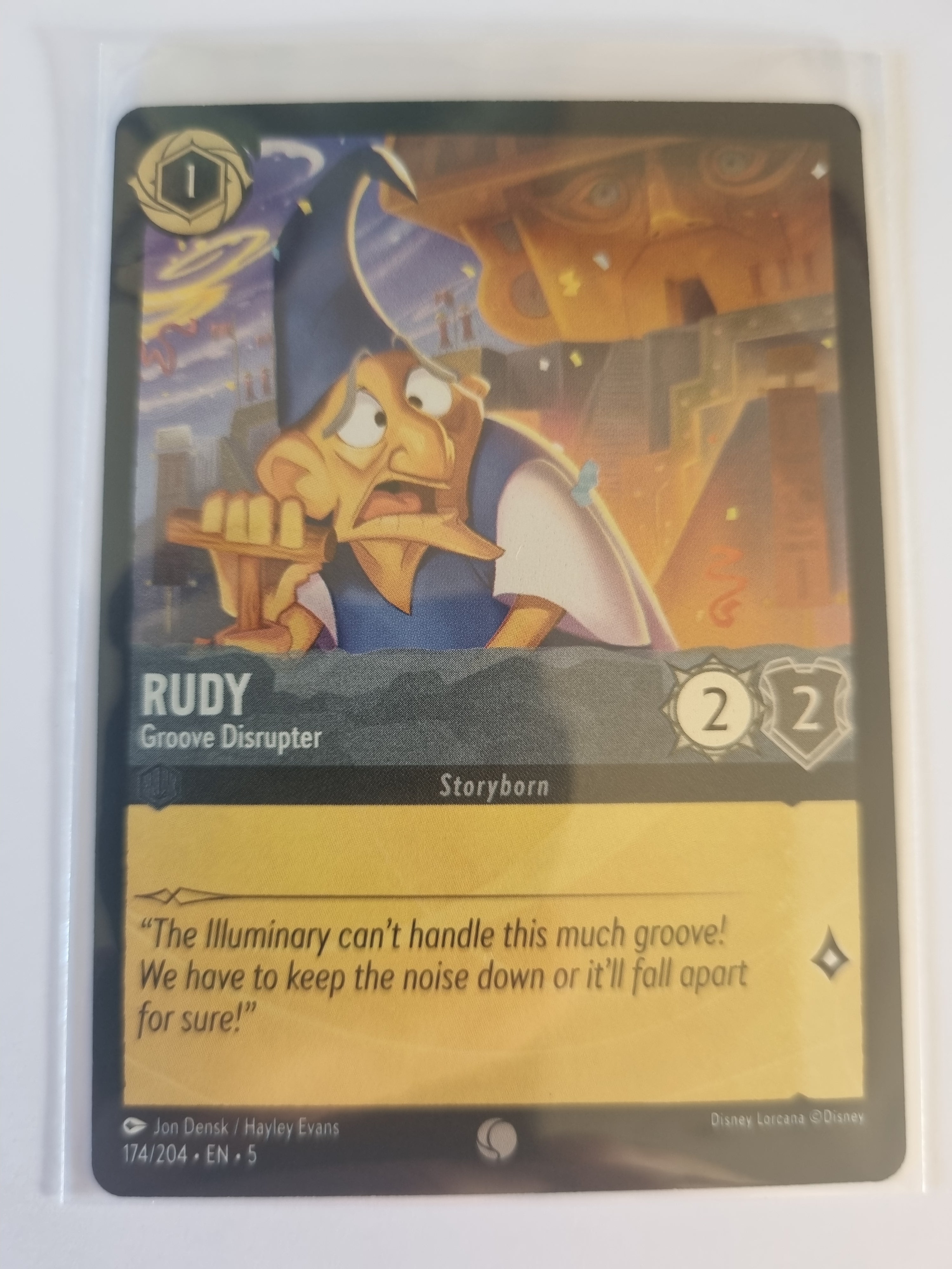 Shimmering Skies - Coldfoil - Rudy - Groove Disruptor - 174/204 - Common