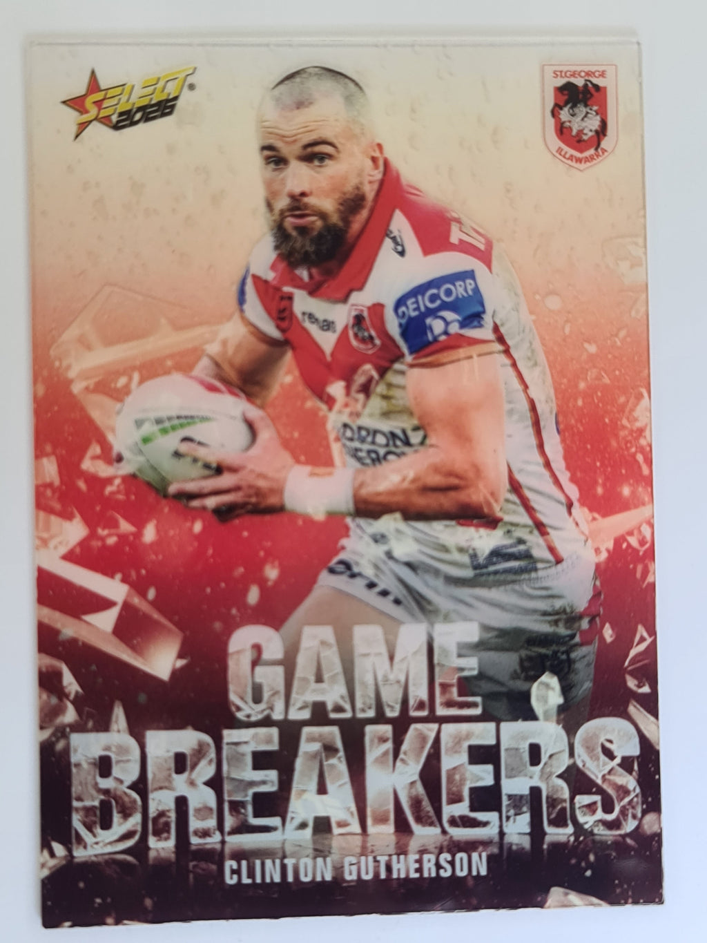 NRL 2026 League Heroes | Gamebreakers | #GB107 | Clinton Gutherson | St George Illawarra Dragons