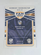NRL 2025 Traders | Fan Favourites | #FF33 | Kennedy Cherrington | Eels