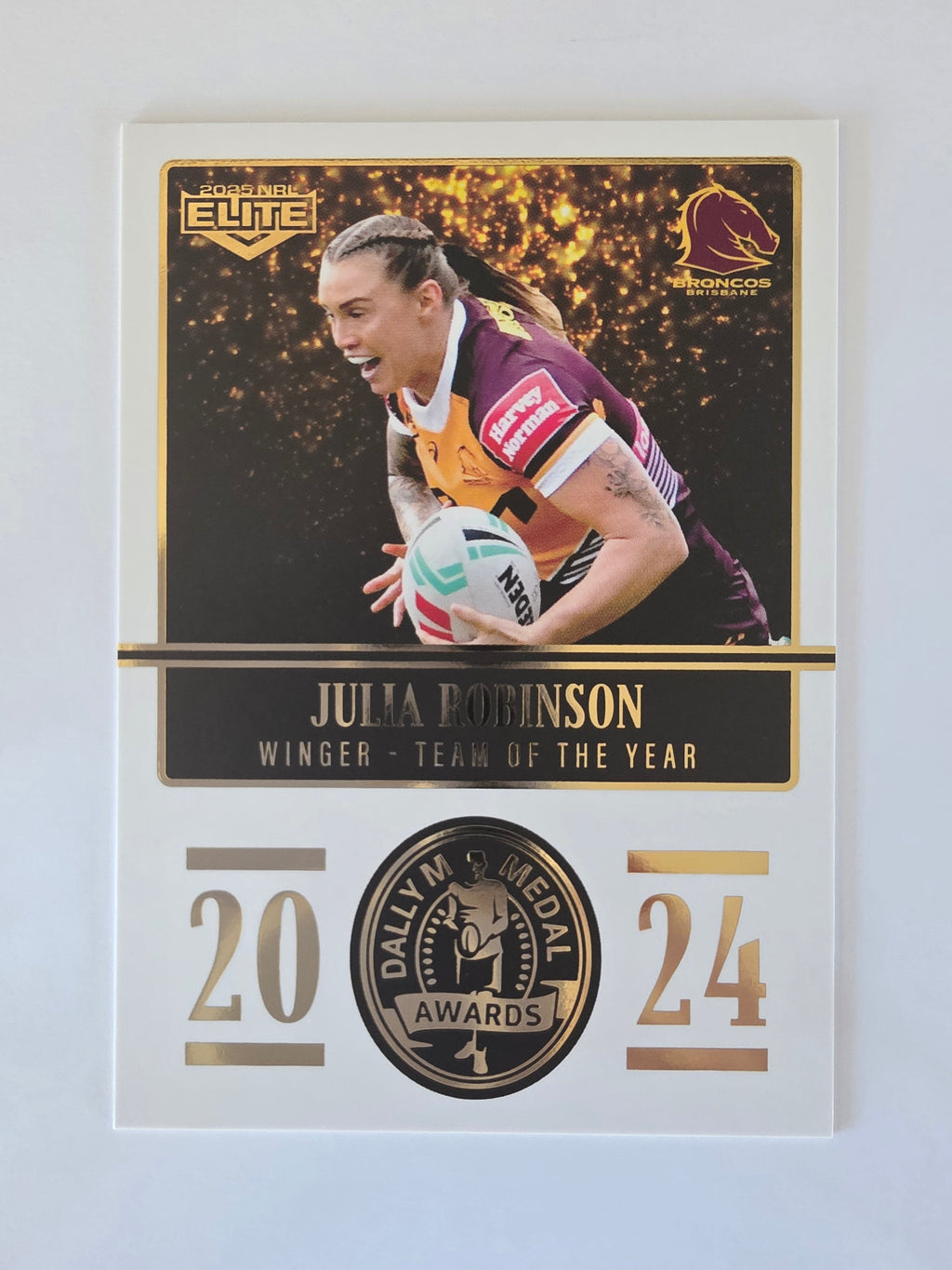NRL 2025 Elite | 2024 Dally M Awards | #DM21 | Julia Robinson | Broncos