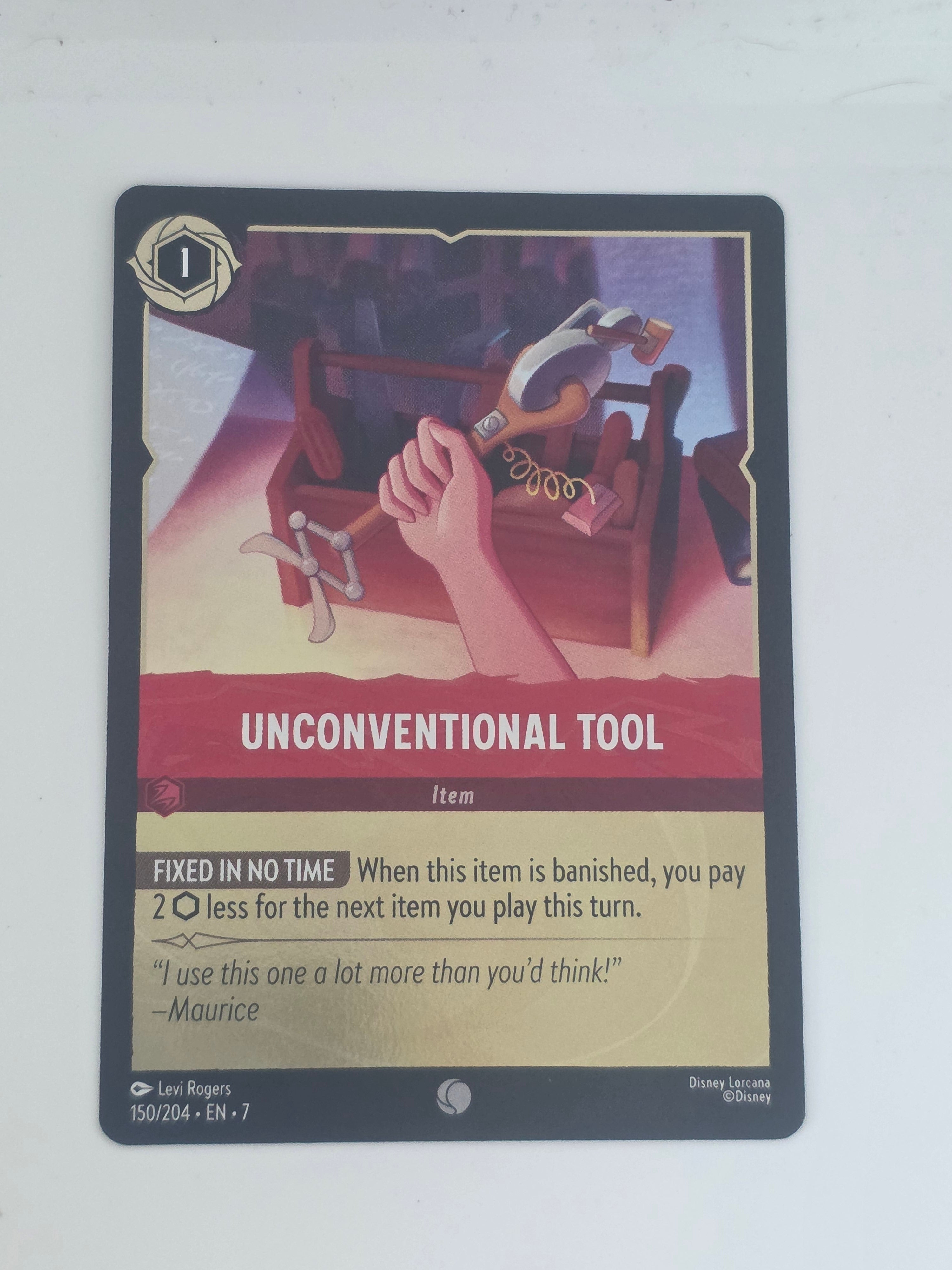 Lorcana | Archazia's Island | COLDFOIL | #150/204 | Unconventional Tool | Common