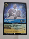 Lorcana - Floodborn - #145/204 - Coldfoil Cruella De Vil Perfectly Wretched Uncommon