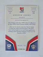 NRL 2025 Elite | Master Series Andrew Johns | #MS02 | Knights 99-00
