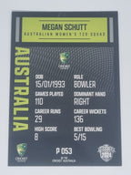 2024-25 LUXE Cricket Traders - Parallel - #P053 - Megan Schutt - Aust T20