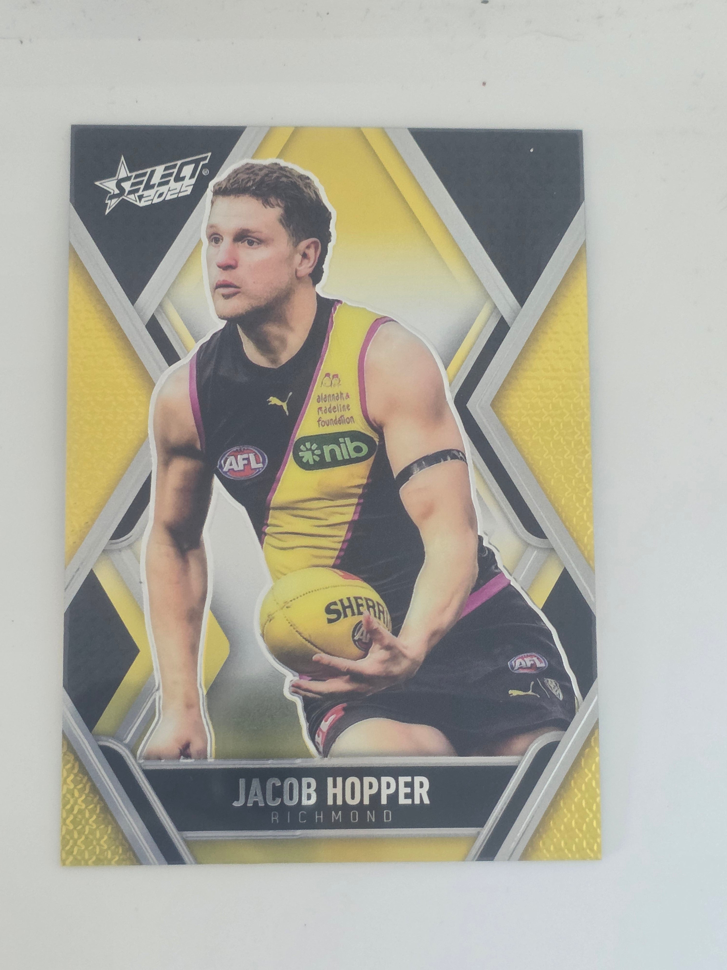 AFL Footy Stars 2025 | Luminous Base | #L147 | J. Hopper | Richmond