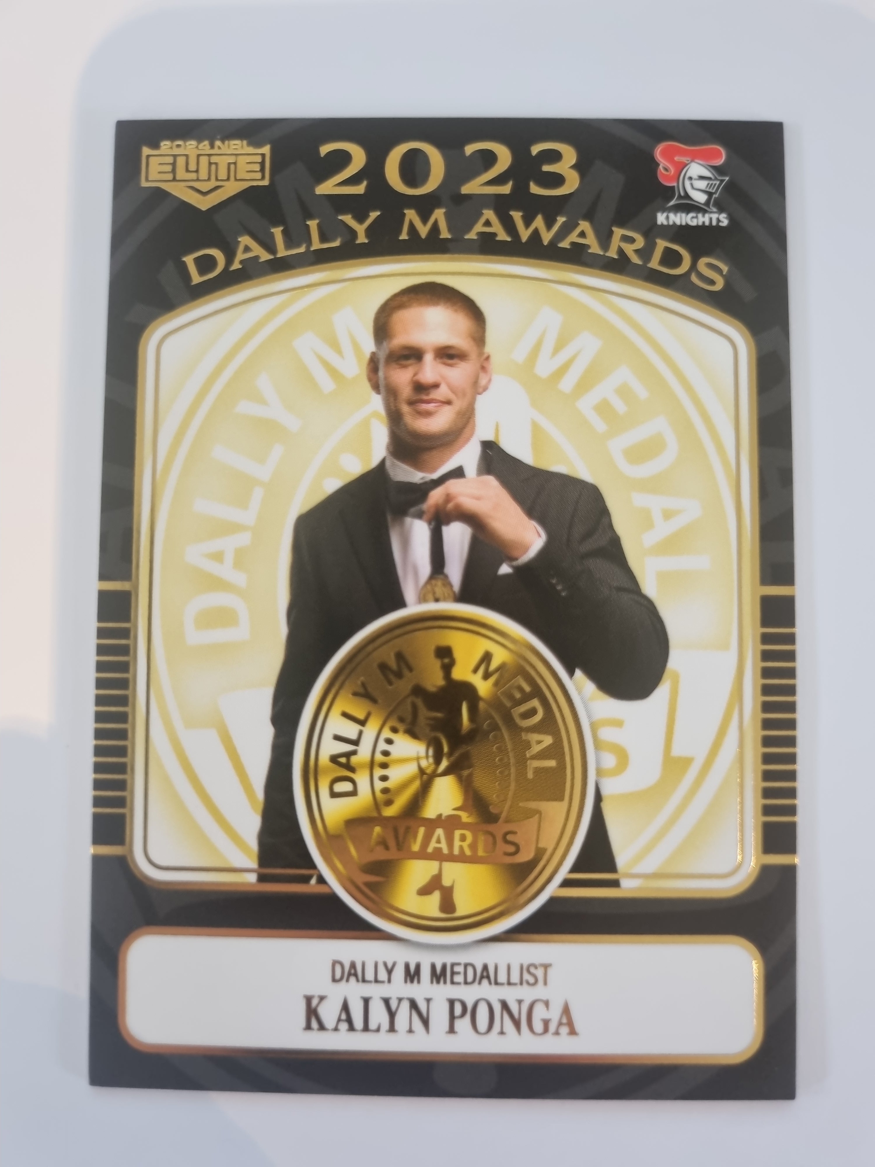 2024 Elite NRL - 2023 Dally M Team of the Year - #DM01 - Kalyn Ponga - Knights