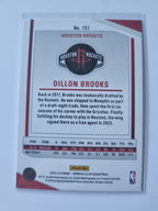 2023-24 Panini Donruss Elite - #151 - Dillon Brooks - Houston Rockets