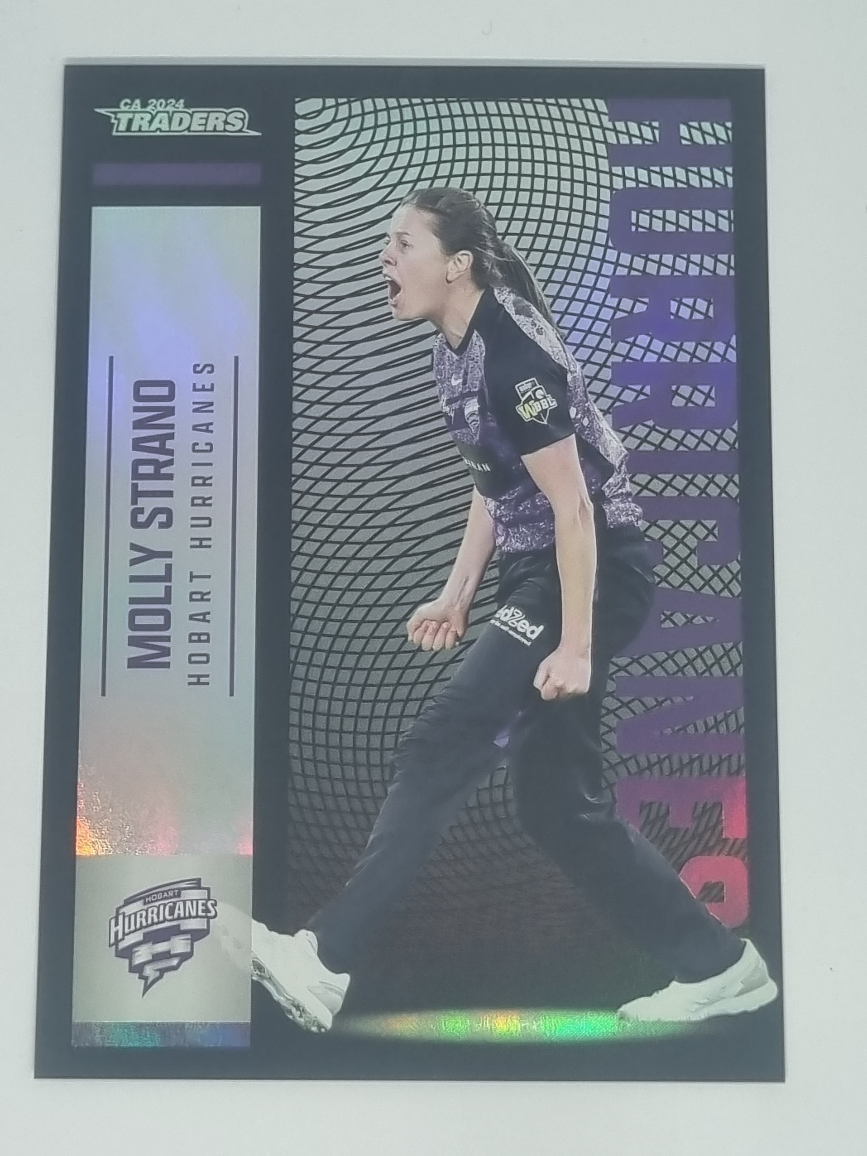 2024-25 LUXE Cricket Traders - Parallel - #P089 - Molly Strano - Hurricanes