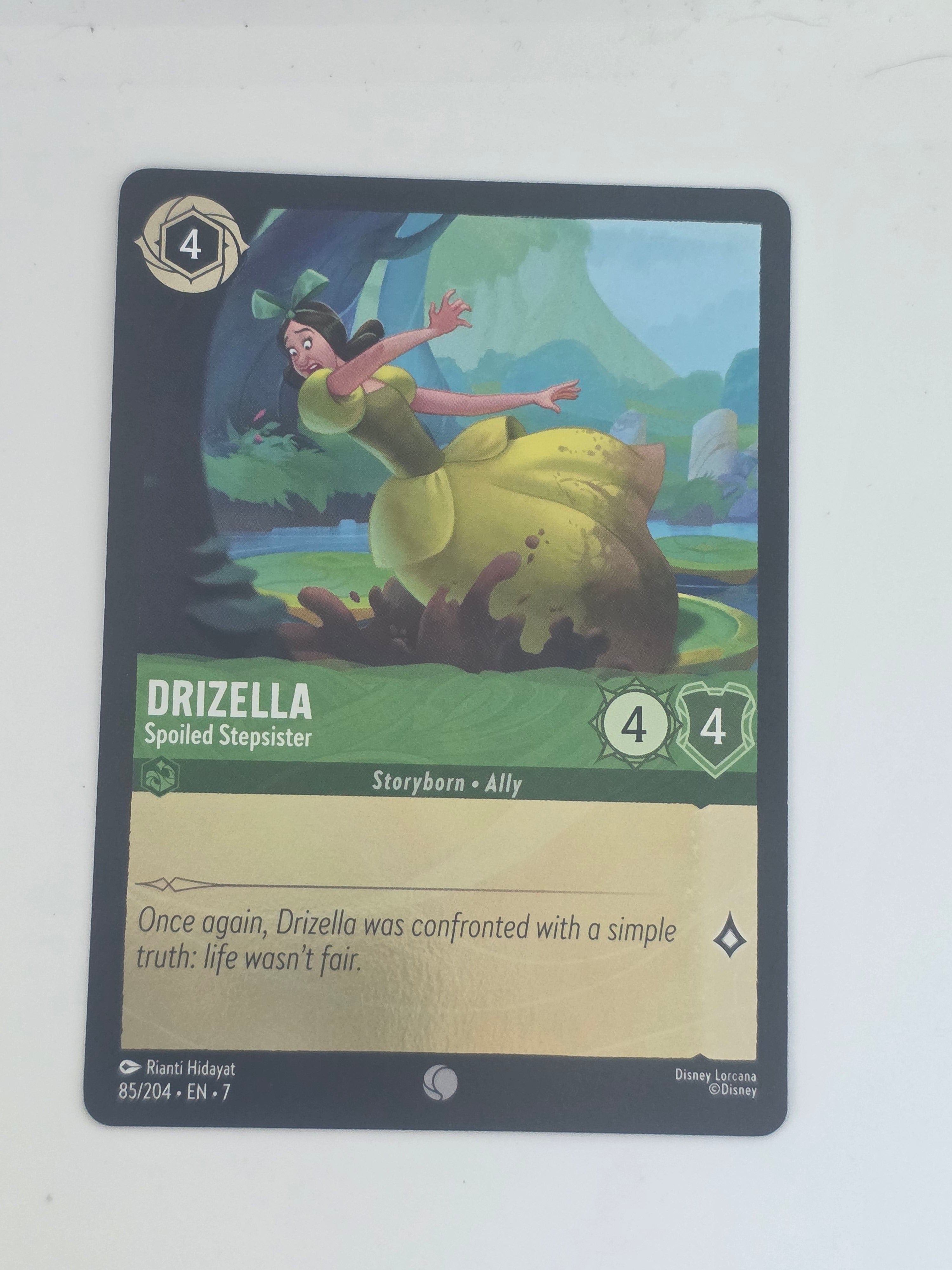 Lorcana | Archazia's Island COLDFOIL #85/204 Drizella Spoiled Stepsister Common