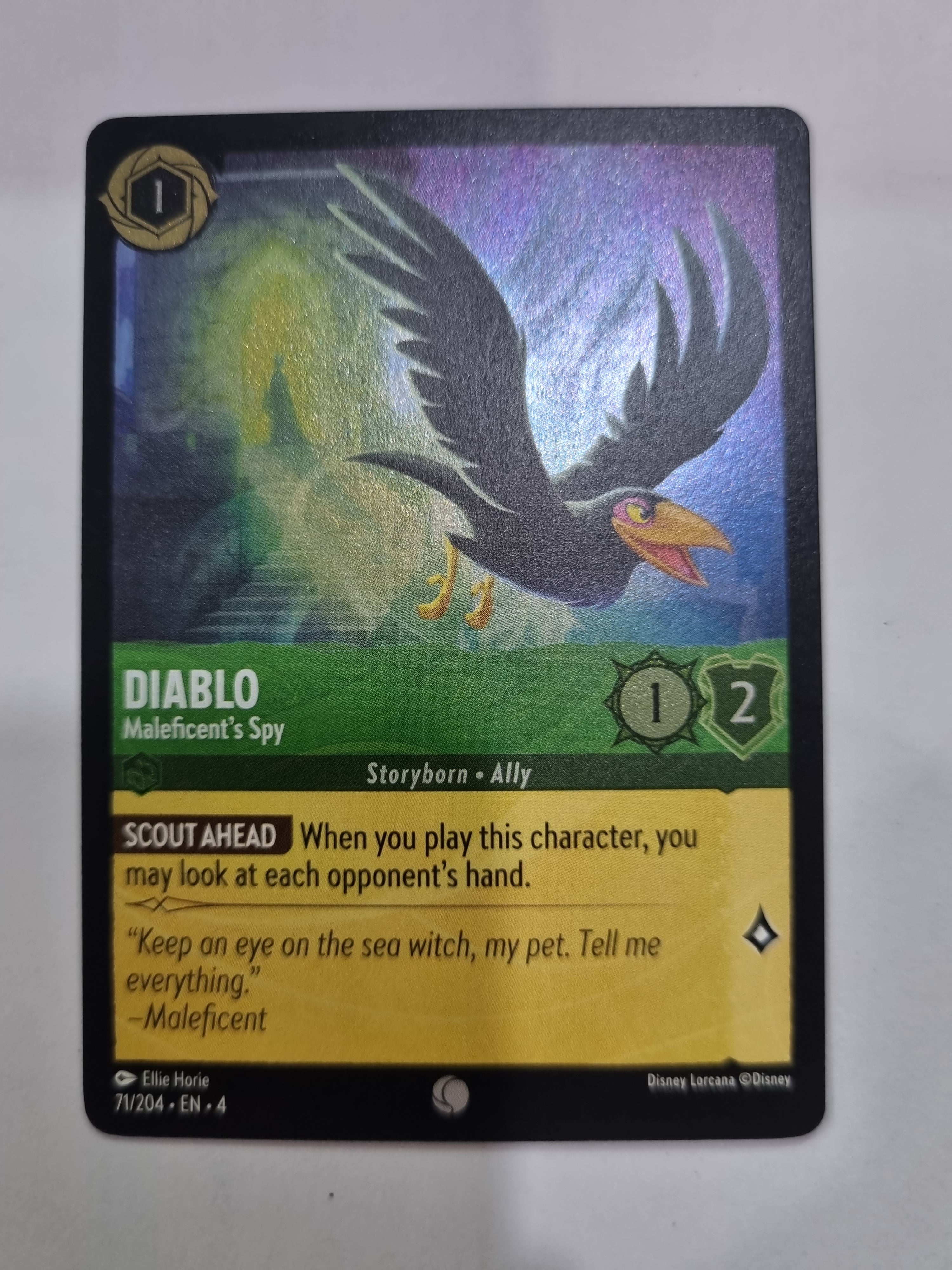 Ursula's Return - Coldfoil - Diablo - Maleficent's Spy - 71/204 - Common