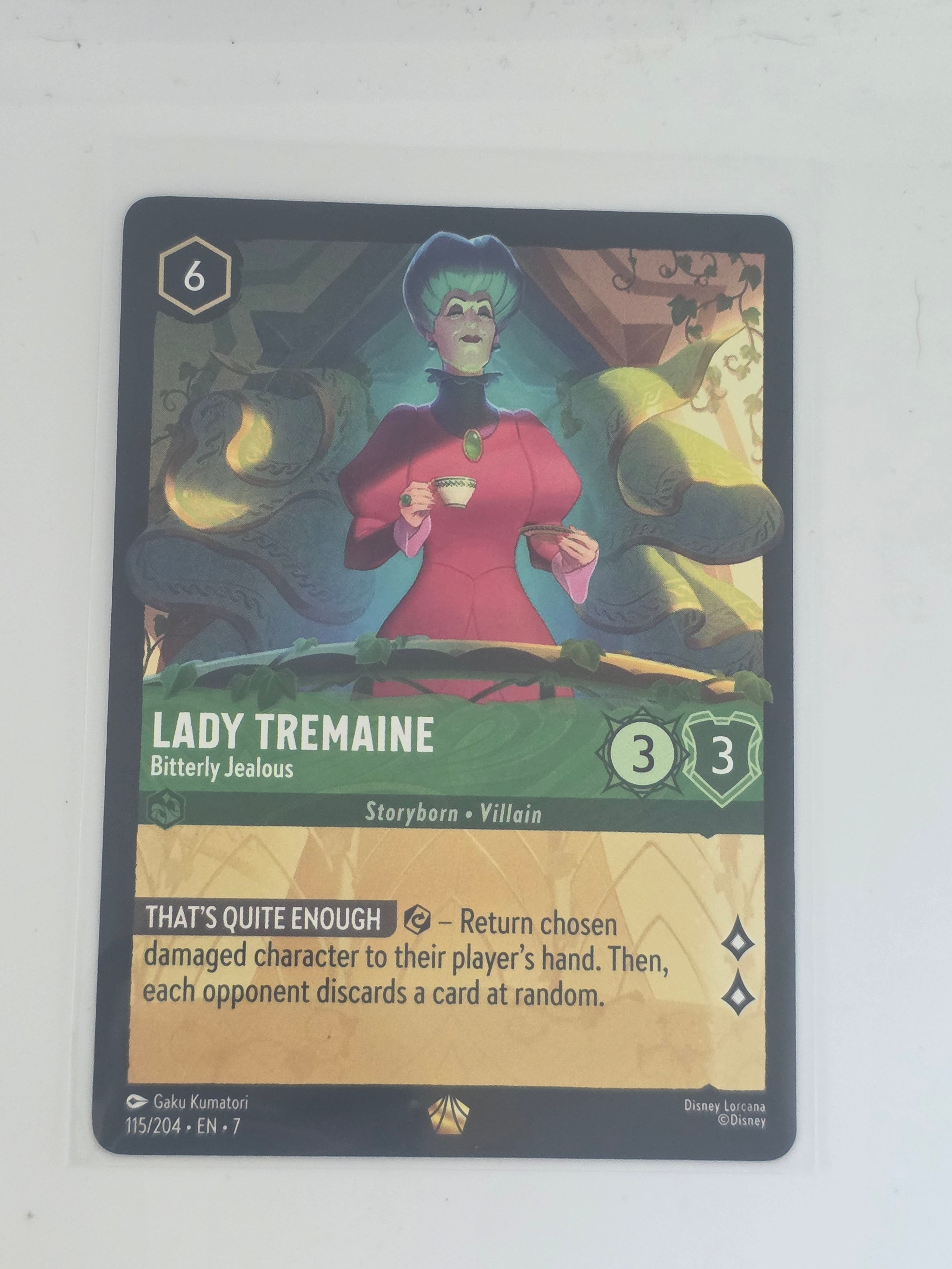 Lorcana | Archazia's Island #115/204 Lady Tremaine Bitterly Jealous | Legendary
