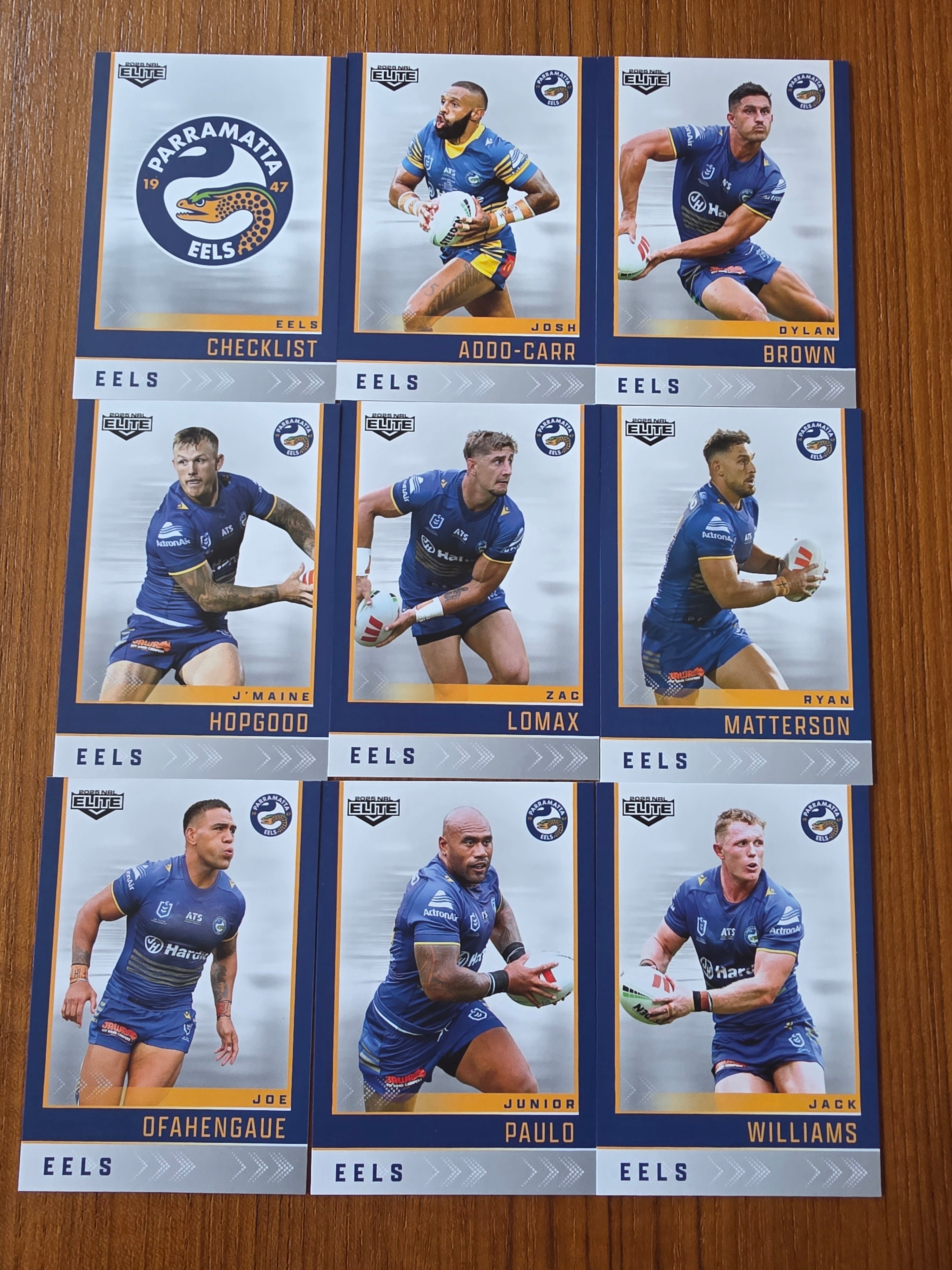 NRL 2025 Elite | Base Set (153 Cards)