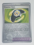 Pokemon TCG - Surging Sparks - #169/191 - Reverse Holo - Counter Gain - Uncommon