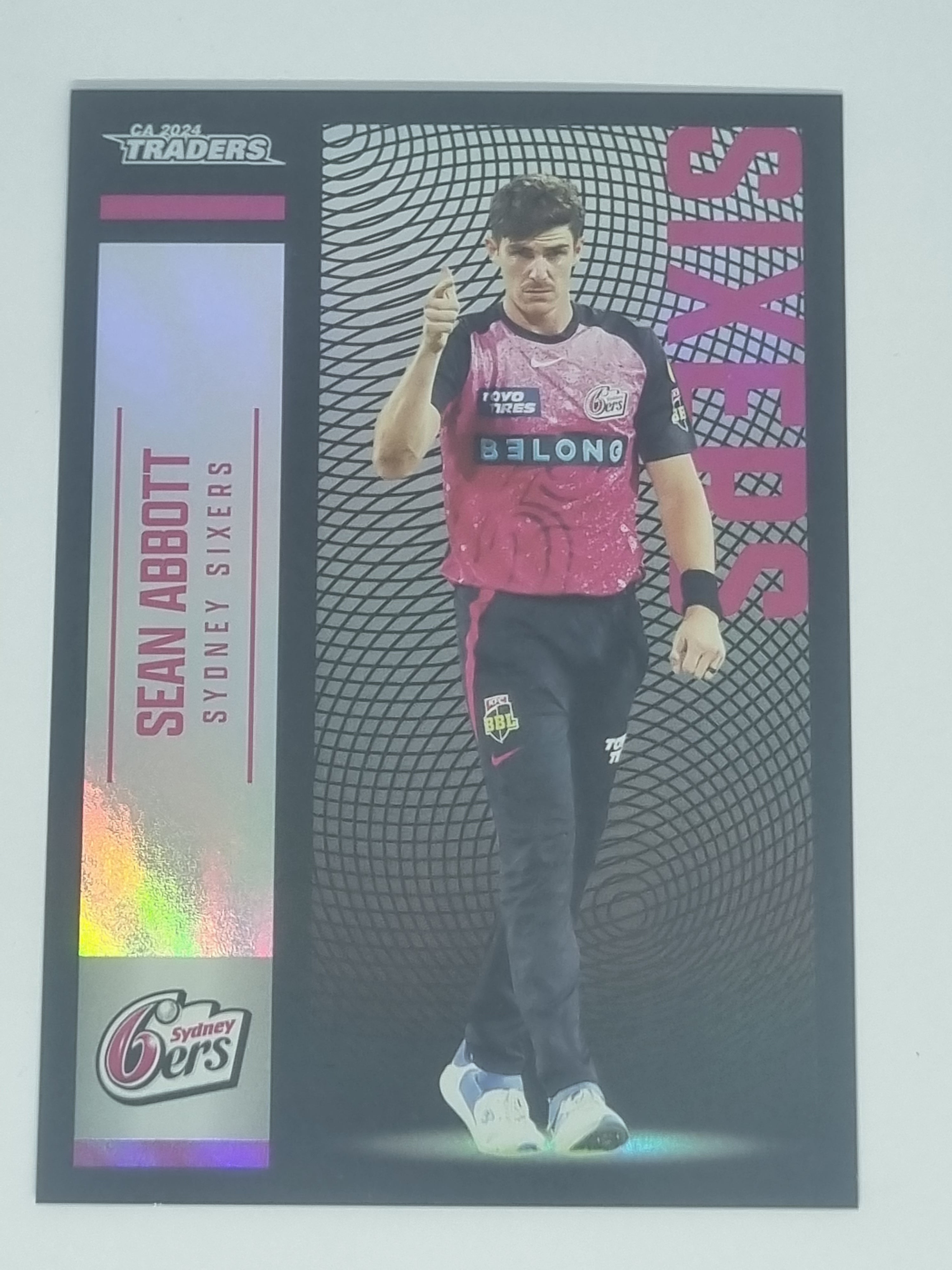 2024-25 LUXE Cricket Traders - Parallel - #P127 - Sean Abbott - Sixers
