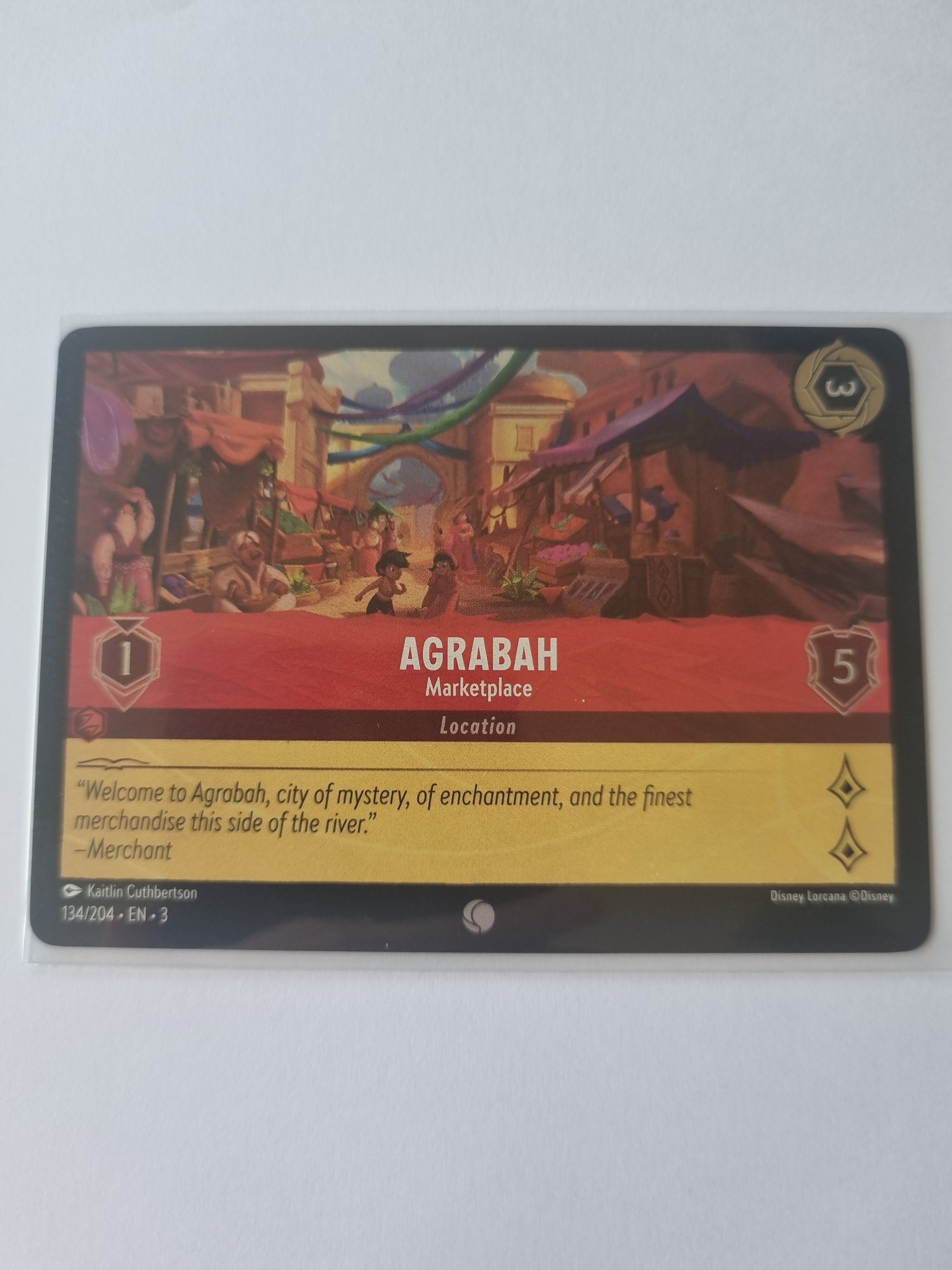 Into the Inklands - Coldfoil - Agrabah - Marketplace - 134/204 - Common