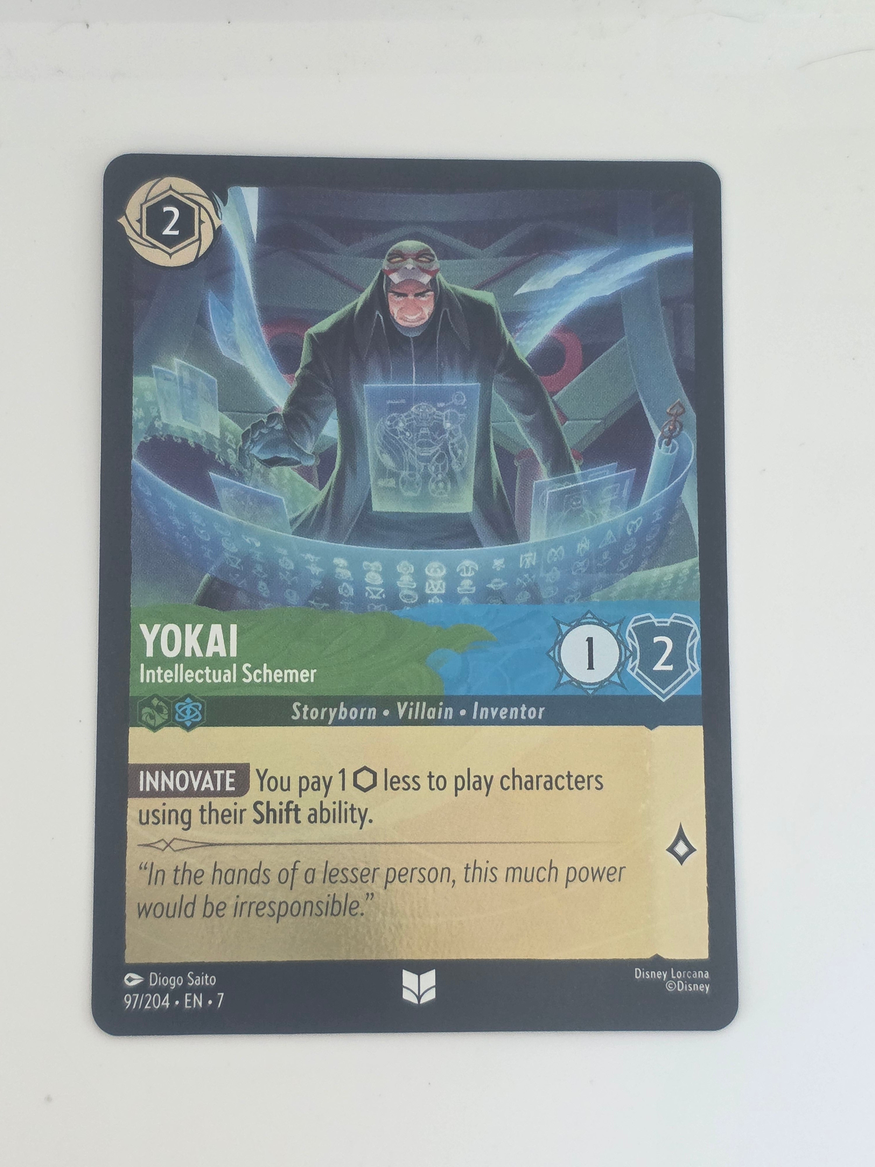 Lorcana | Archazia's Island COLDFOIL #97/204 Yokai - Intellectual Schemer | U/C