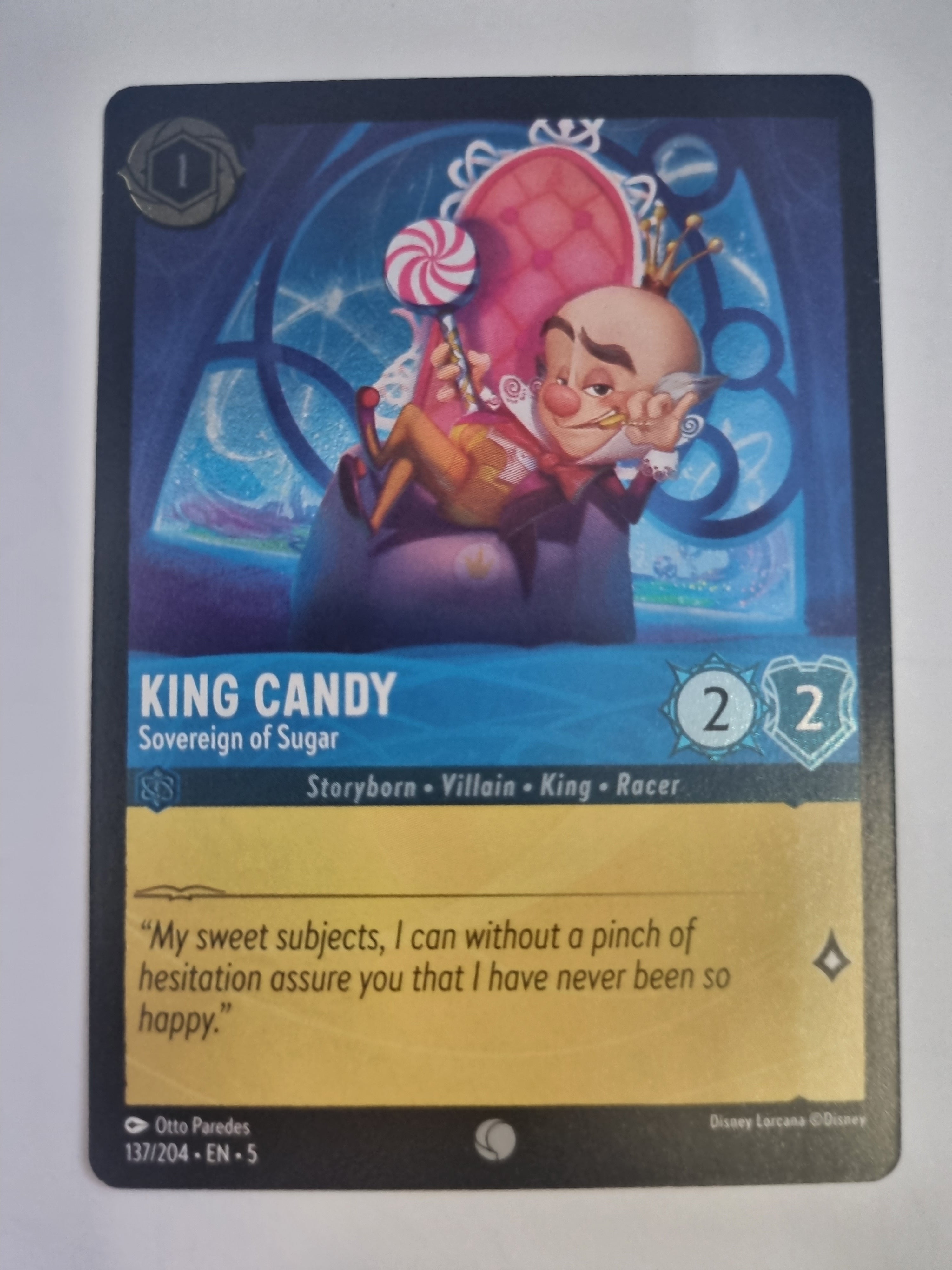 Shimmering Skies - Coldfoil - King Candy - Sovereign of Sugar - 137/204 - Common