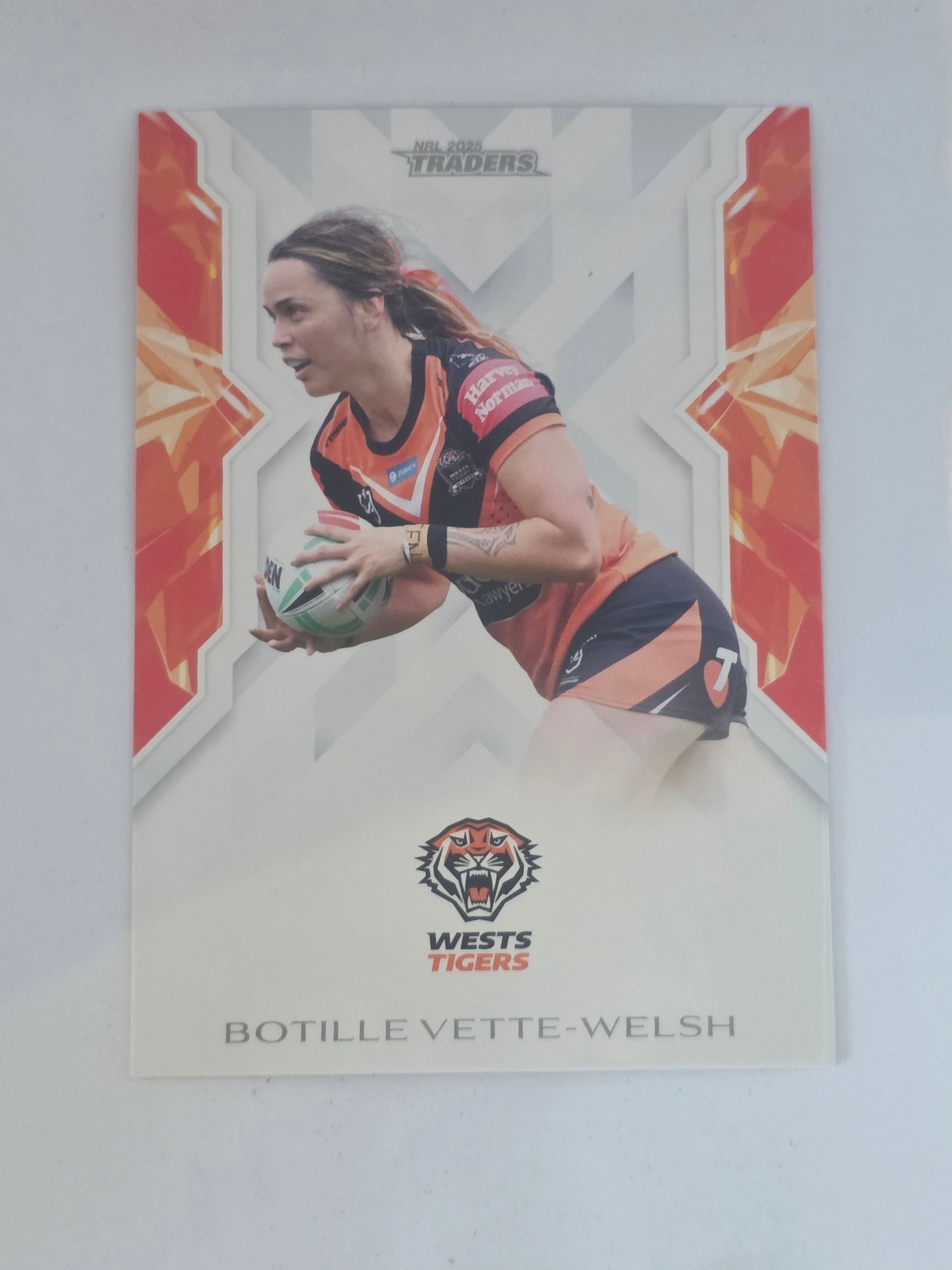 NRL 2025 Traders | NRLW | #W70 | Botille Vette-Welsh | Tigers