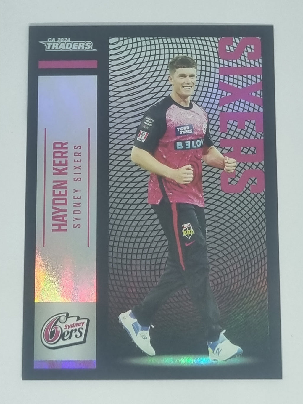 2024-25 LUXE Cricket Traders - Parallel - #P131 - Hayden Kerr - Sixers