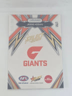 AFL Footy Stars 2025 Luminous Thunderbolt Gold #LT91 J. Hogan GWS #068/399