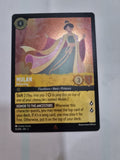 Lorcana - Floodborn - #16/204 - Coldfoil - Mulan - Reflecting - Rare
