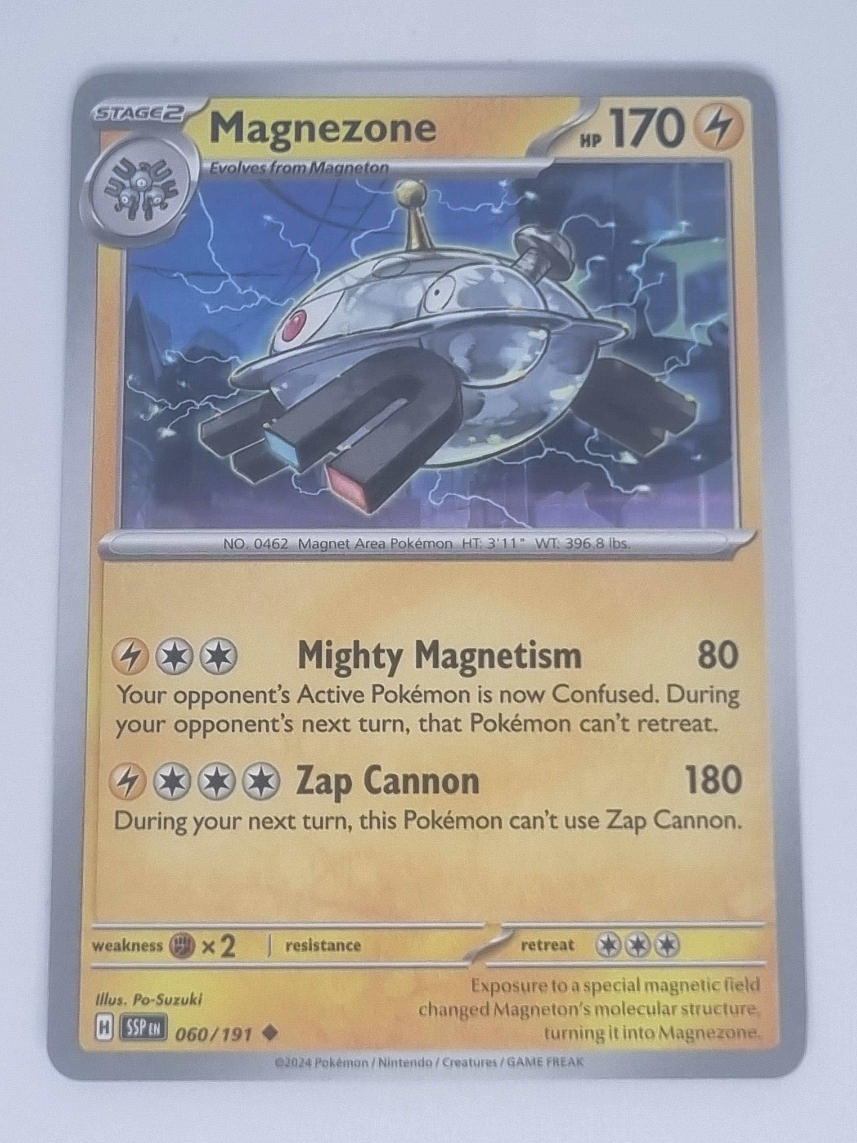 Pokemon TCG - Surging Sparks - #060/191 - Magnezone - Uncommon