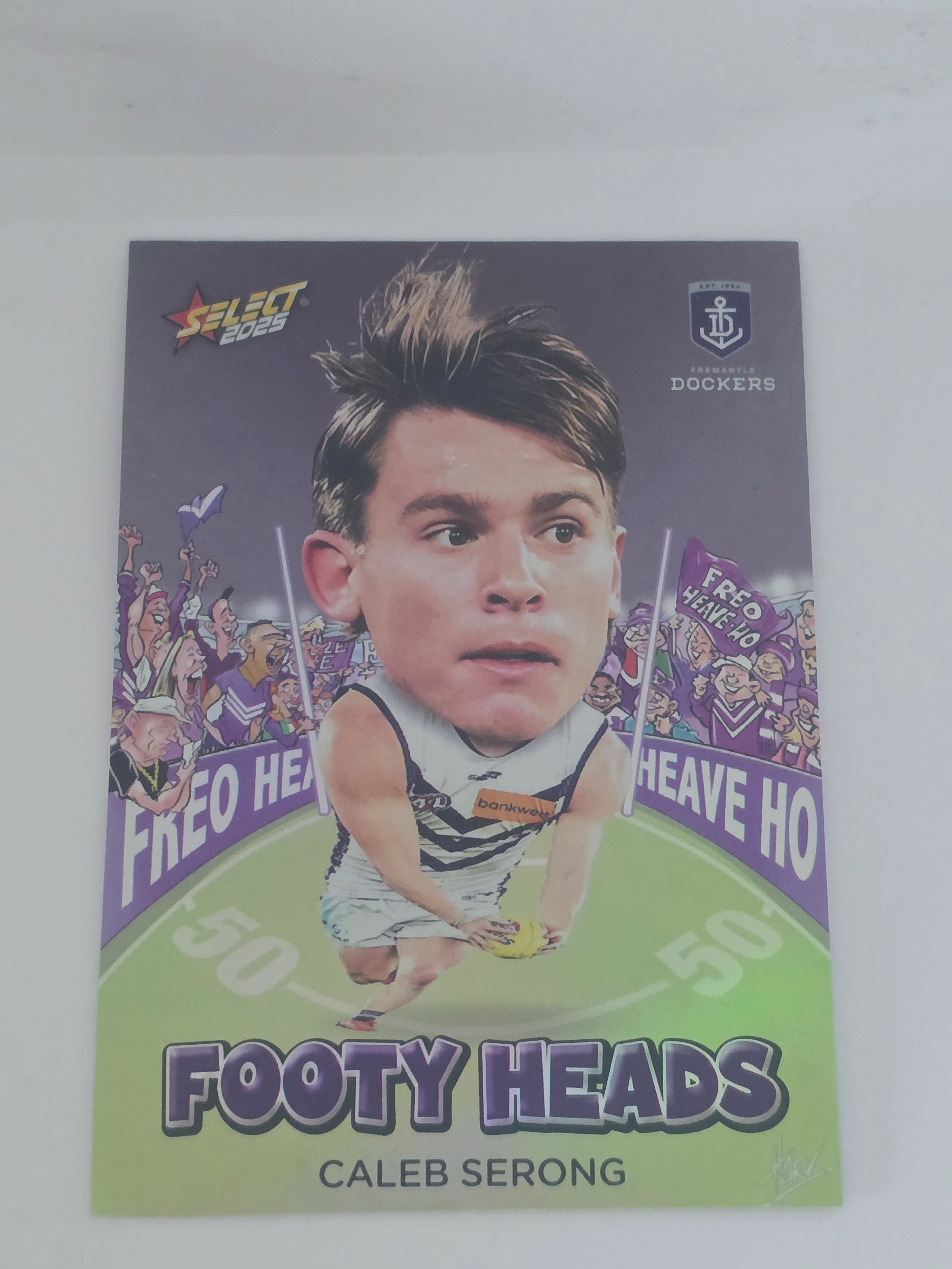 AFL Footy Stars 2025 | Footy Heads | #FH35 | C. Serong | Fremantle