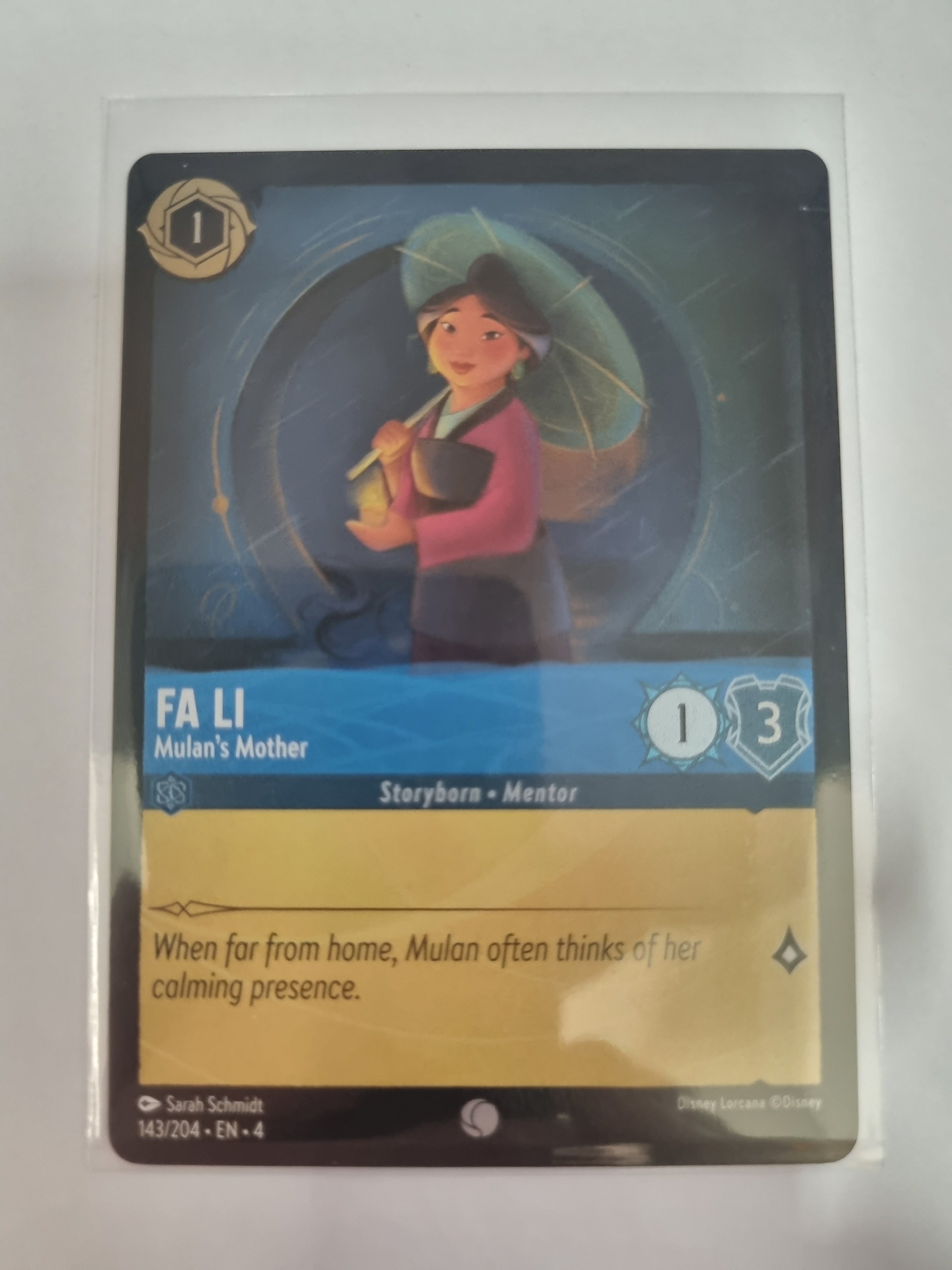 Ursula's Return - Coldfoil - Fa Li - Mulan's Mother - 143/204 - Common