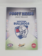 AFL Footy Stars 2025 | Footy Heads | #FH107 | A. Treloar | Western Bulldogs