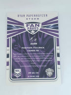 NRL 2025 Traders | Fan Favourites | #FF24 | Ryan Papenhuyzen | Storm