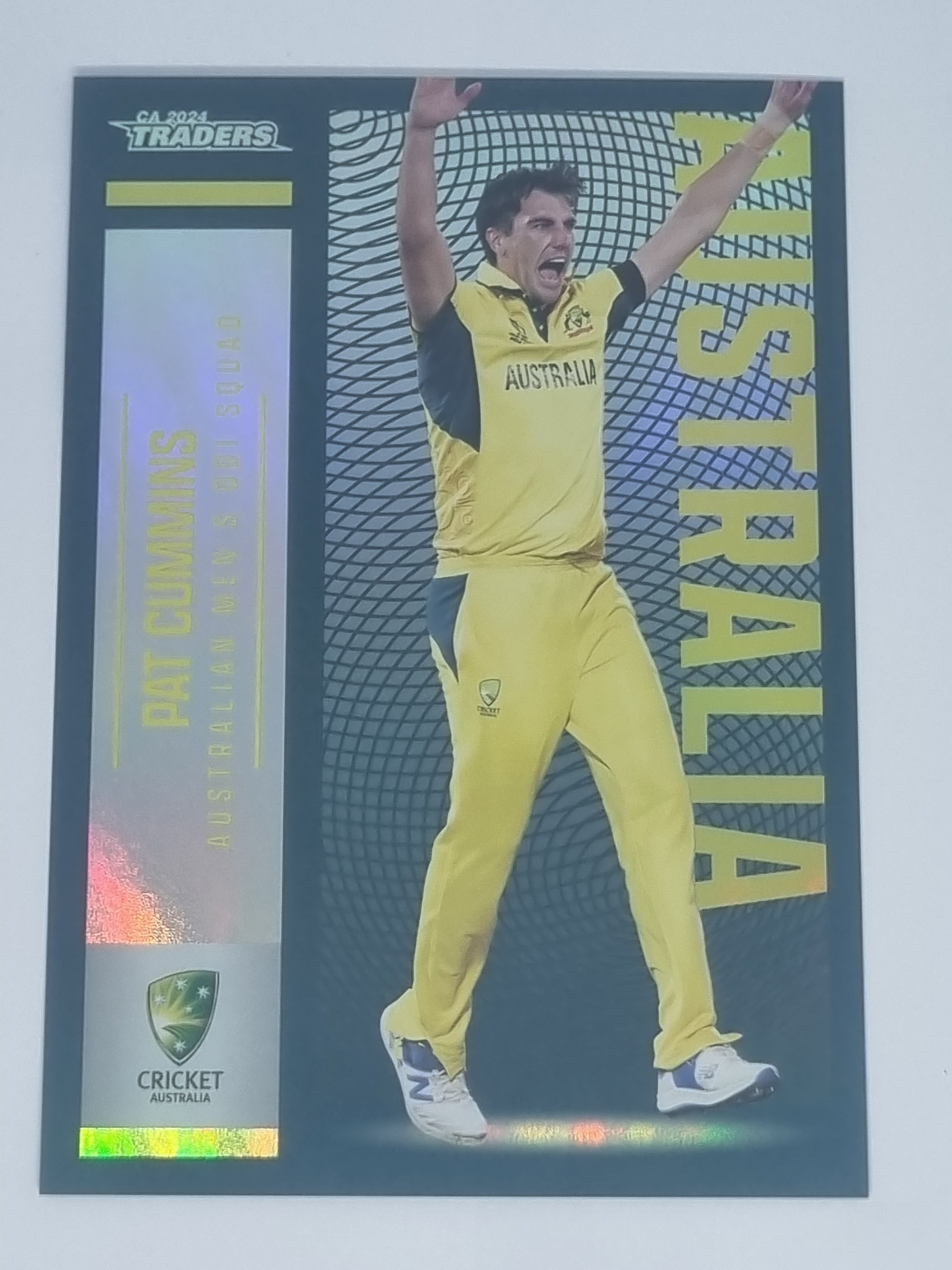 2024-25 LUXE Cricket Traders - Parallel - #P011 - Pat Cummins - Aust ODI