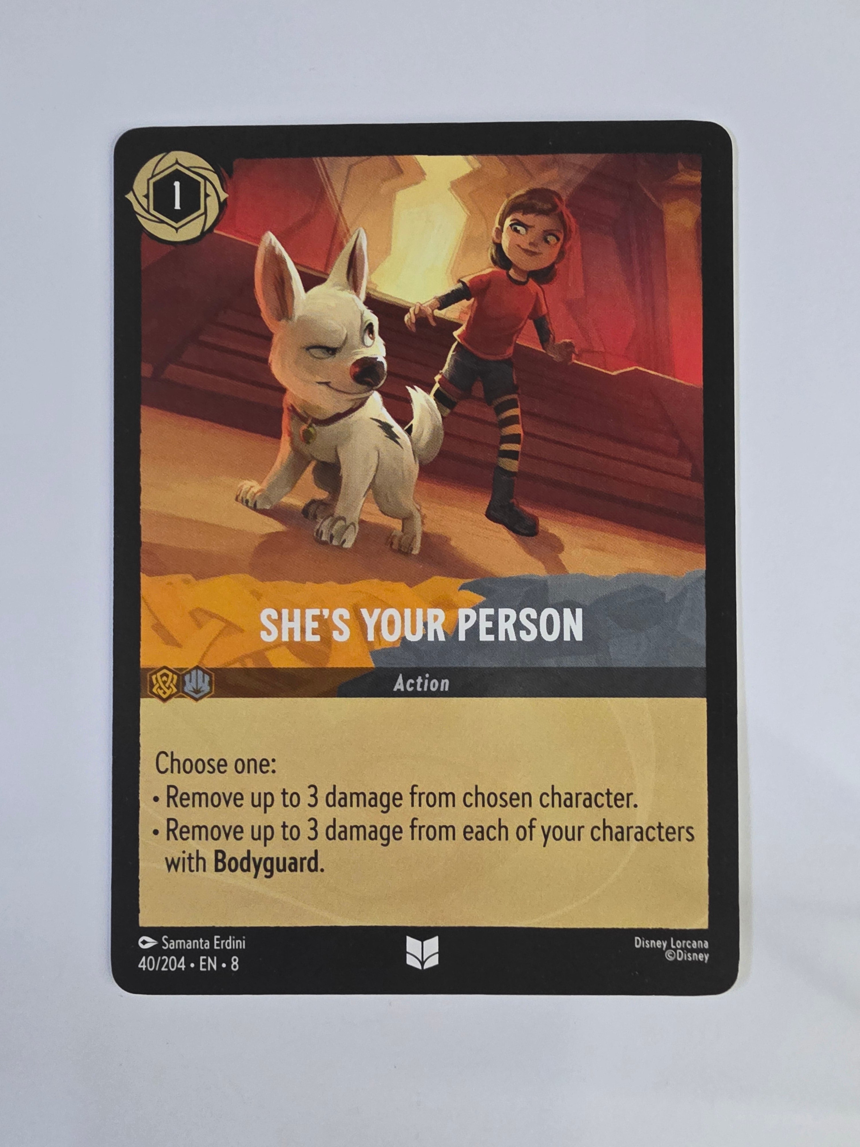Disney Lorcana Reign of Jafar | She's Your Person | #040 | Uncommon
