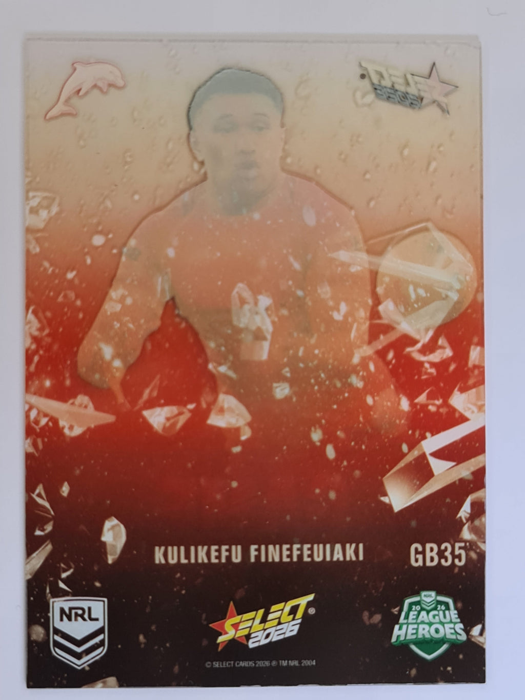 NRL 2026 League Heroes | Gamebreakers | #GB35 | Kulikefu Finefeuiaki | Dolphins