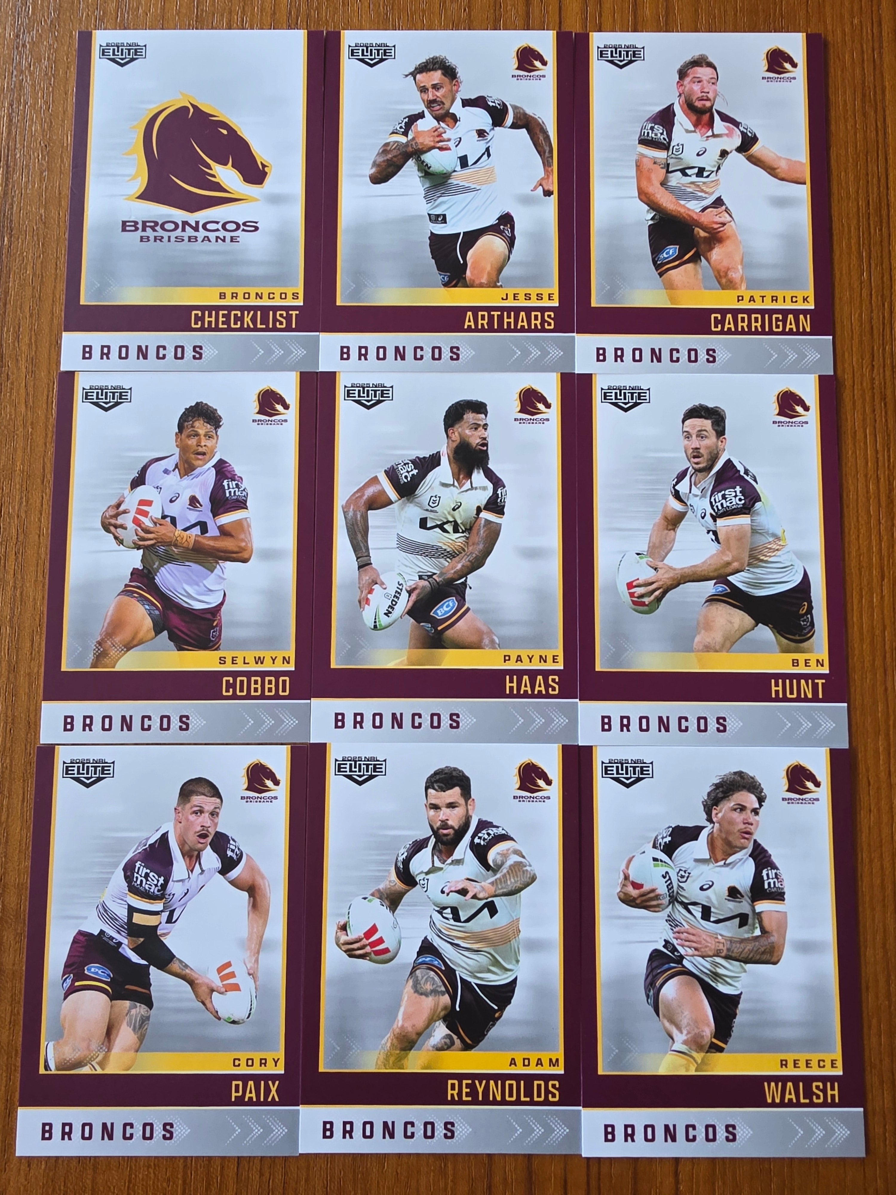 NRL 2025 Elite | Base Set (153 Cards)