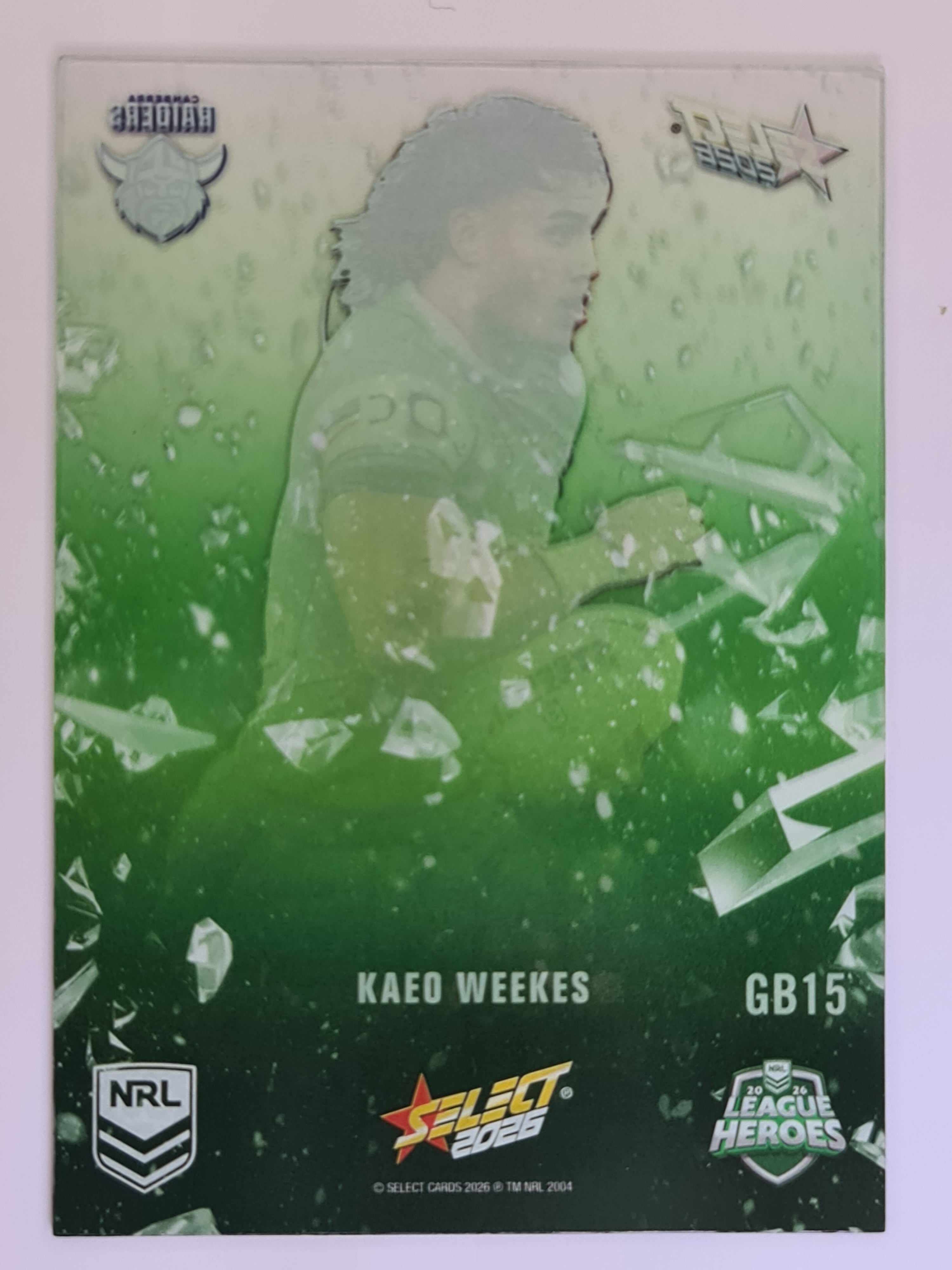 NRL 2026 League Heroes | Gamebreakers | #GB15 | Kaeo Weekes | Canberra Raiders