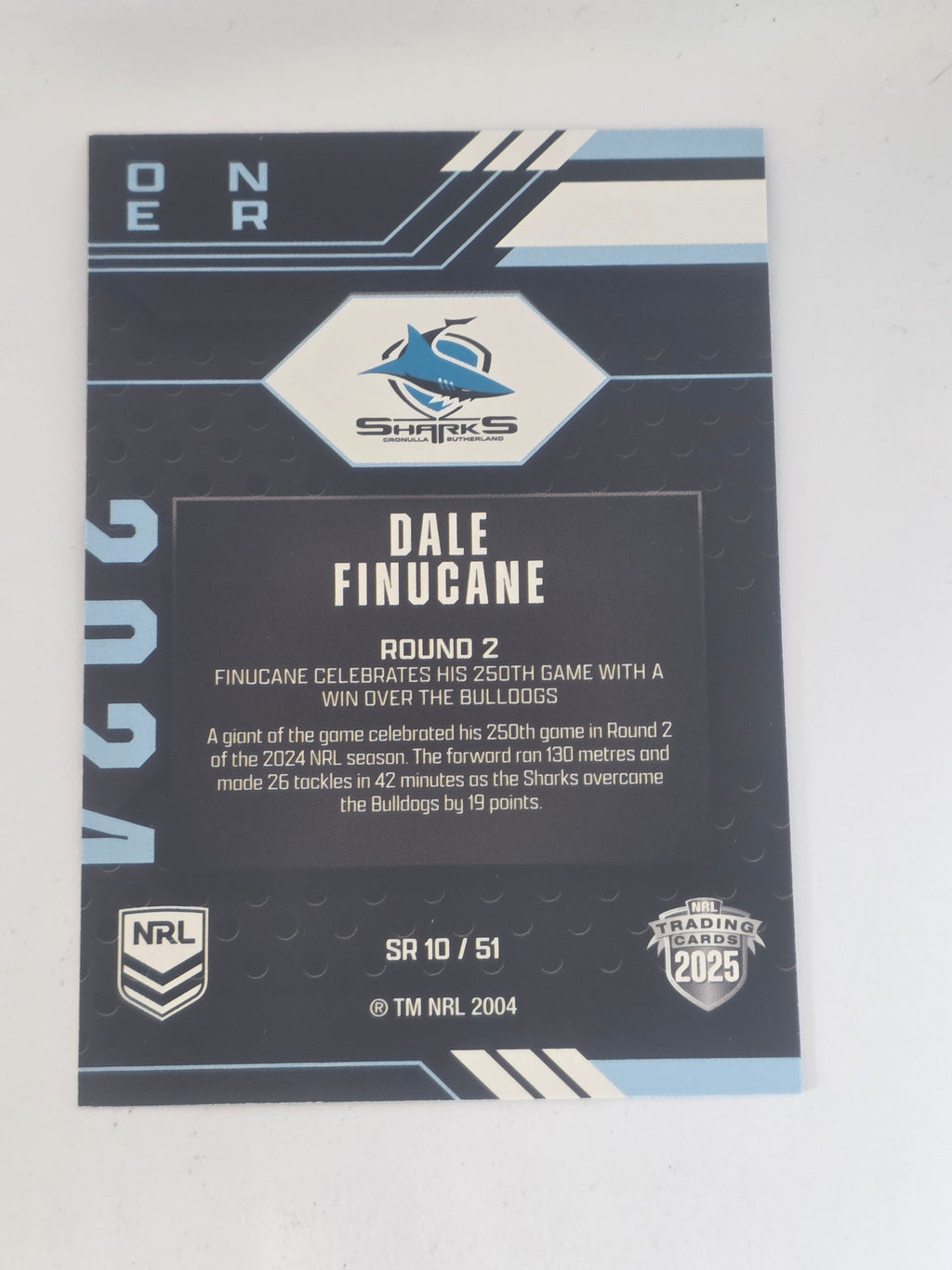 NRL 2025 Traders | 2024 Season to Remember | #SR10 | Dale Finucane | Sharks