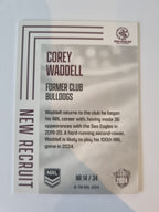 2024 Elite NRL - New Recruit - #NR14 - Corey Waddell - Sea Eagles