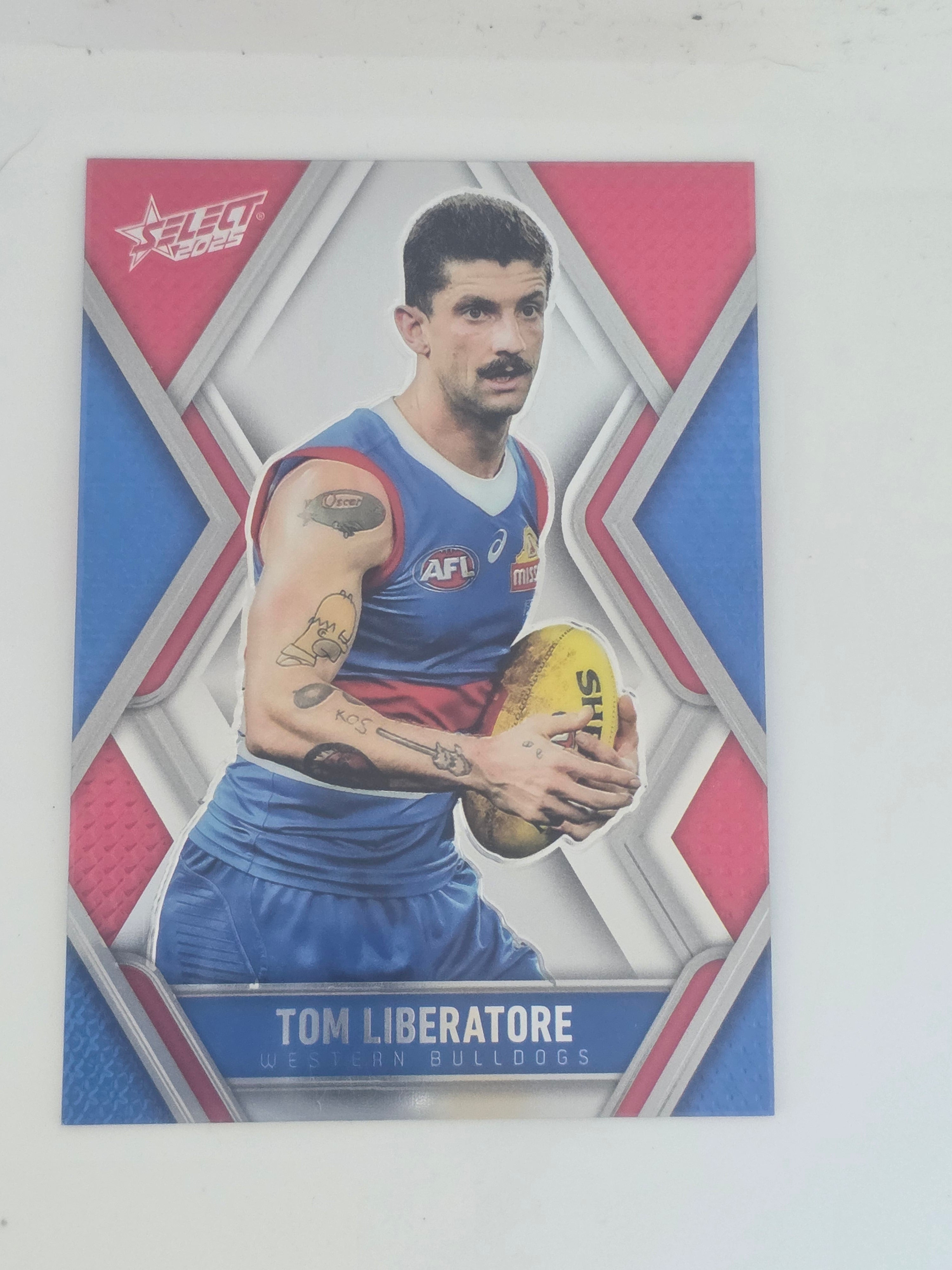 AFL Footy Stars 2025 | Luminous Base | #L191 | T. Liberatore | Western Bulldogs