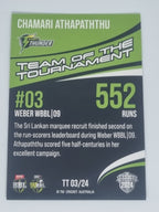 24-25 LUXE Cricket 23/24 Team of the Tournament #TT03 Chamari Athapaththu Thunder