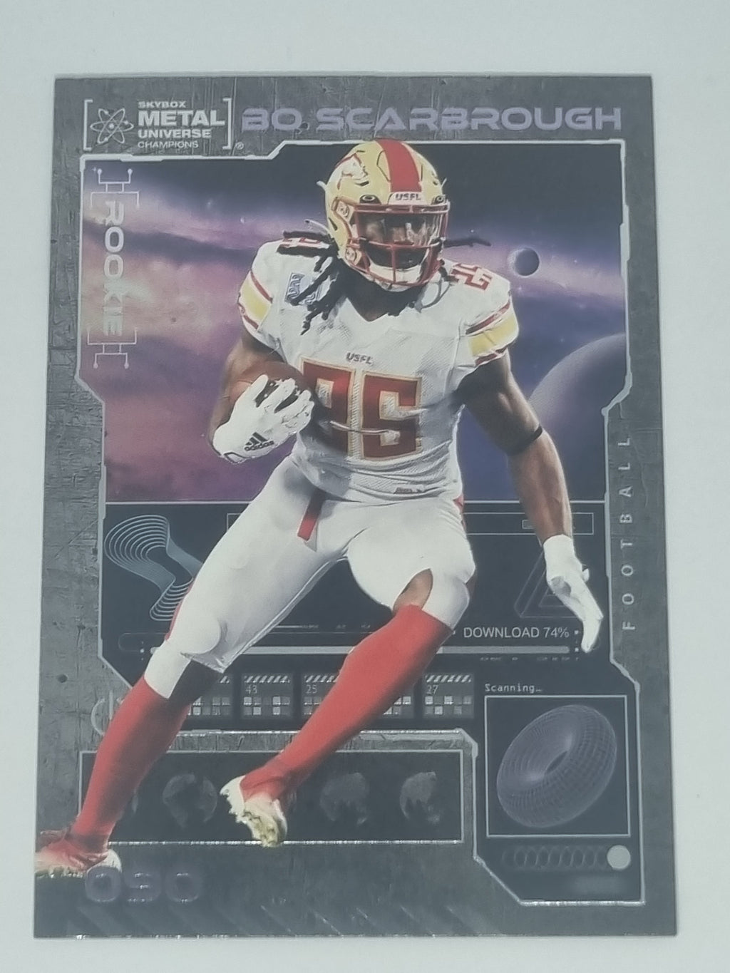 2023 Skybox Metal Universe Champions - #090 - Bo Scarbrough