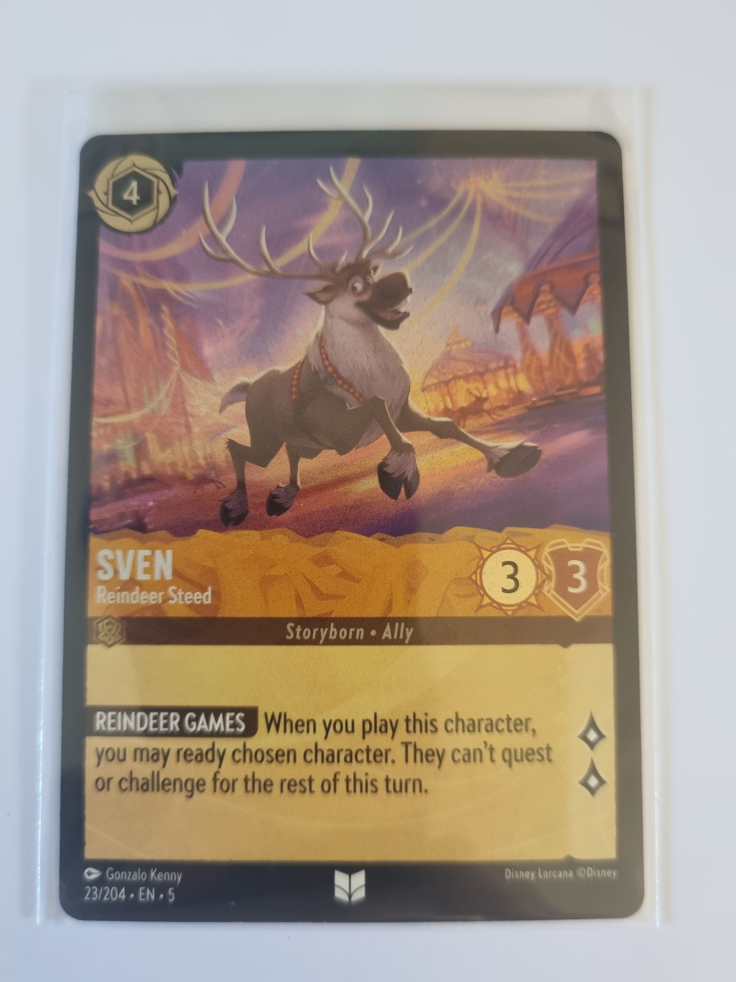 Shimmering Skies - Coldfoil - Sven - Reindeer Steed - 23/204 - Uncommon